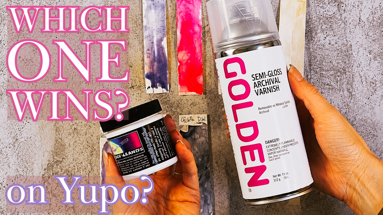 Can You Varnish Watercolor on Yupo Paper? I Tested Golden Archival Spray vs Dorland’s Wax