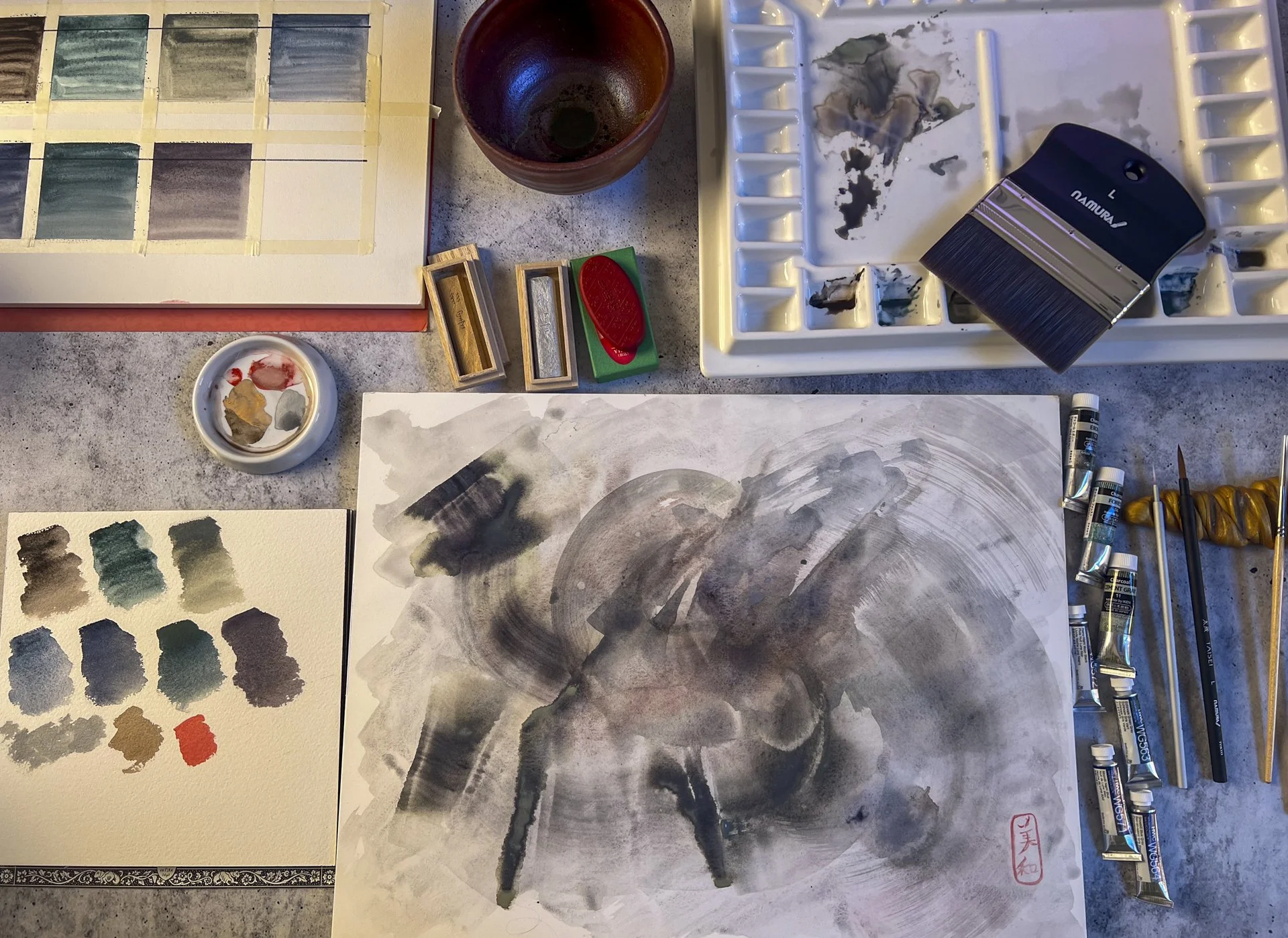 Testing Rare Japanese Watercolors: What Surprised Me Most