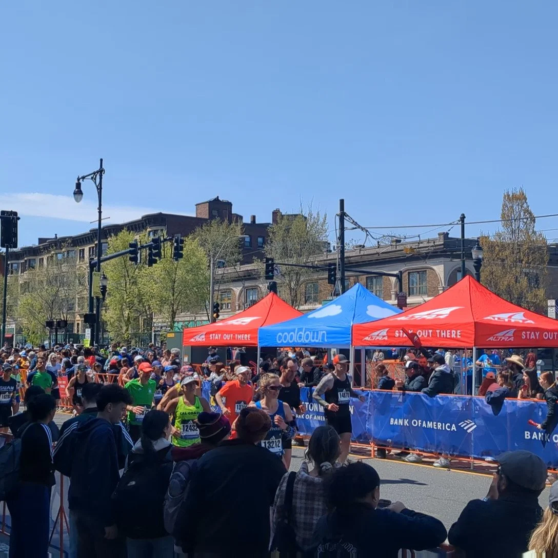 While some were running 🏃🏃&zwj;♀️@bostonmarathon ... I was eating 😋🥟 @kungfukitchen_official