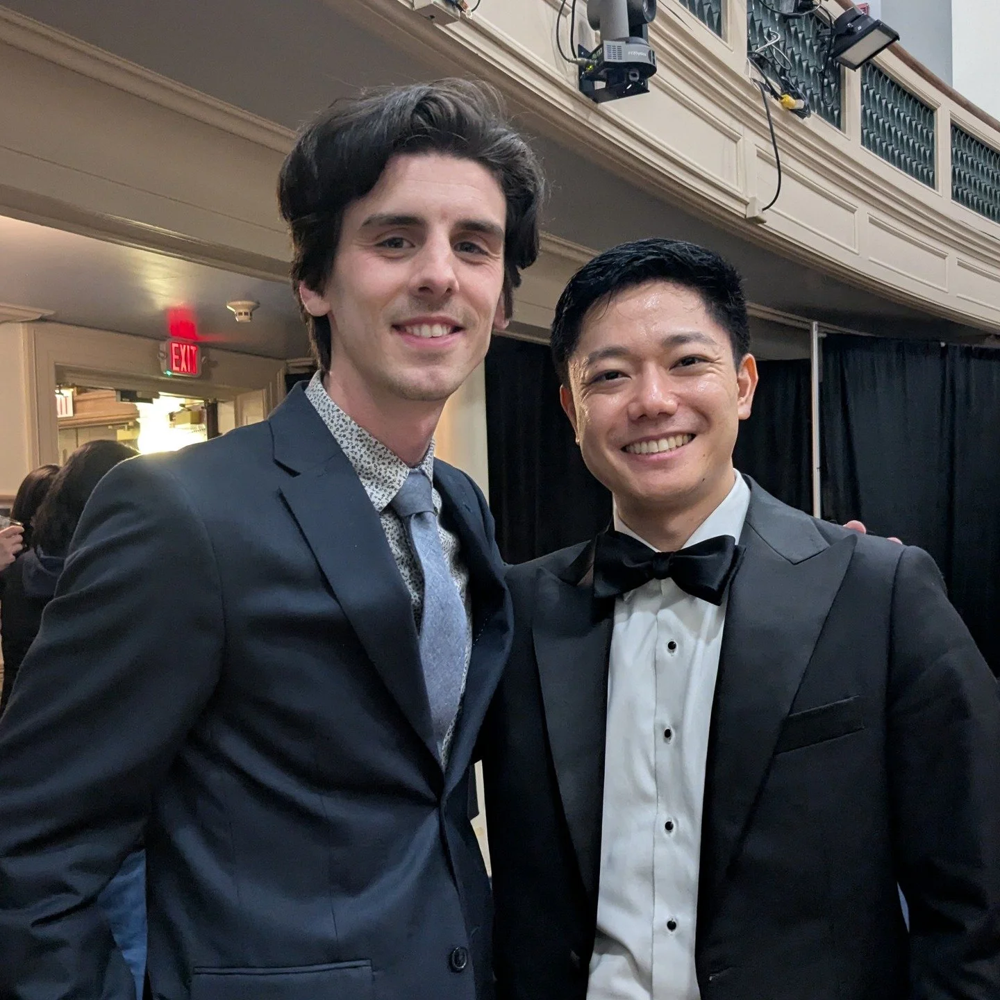 Still smiling from our @longwoodsymphony concert a few weeks ago 😊
My favorite thing about music is its ability to connect people. In this concert, I reconnected with old friends and made many new ones as well!

(also, some pics from Ran Zan in Prov