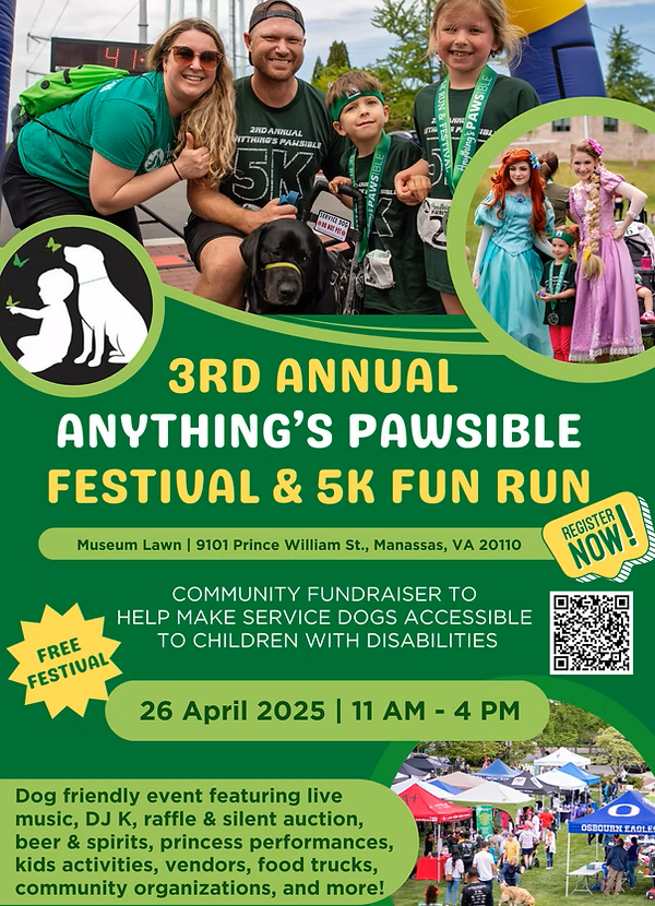 Anything's Pawsible Festival and 5K Rub