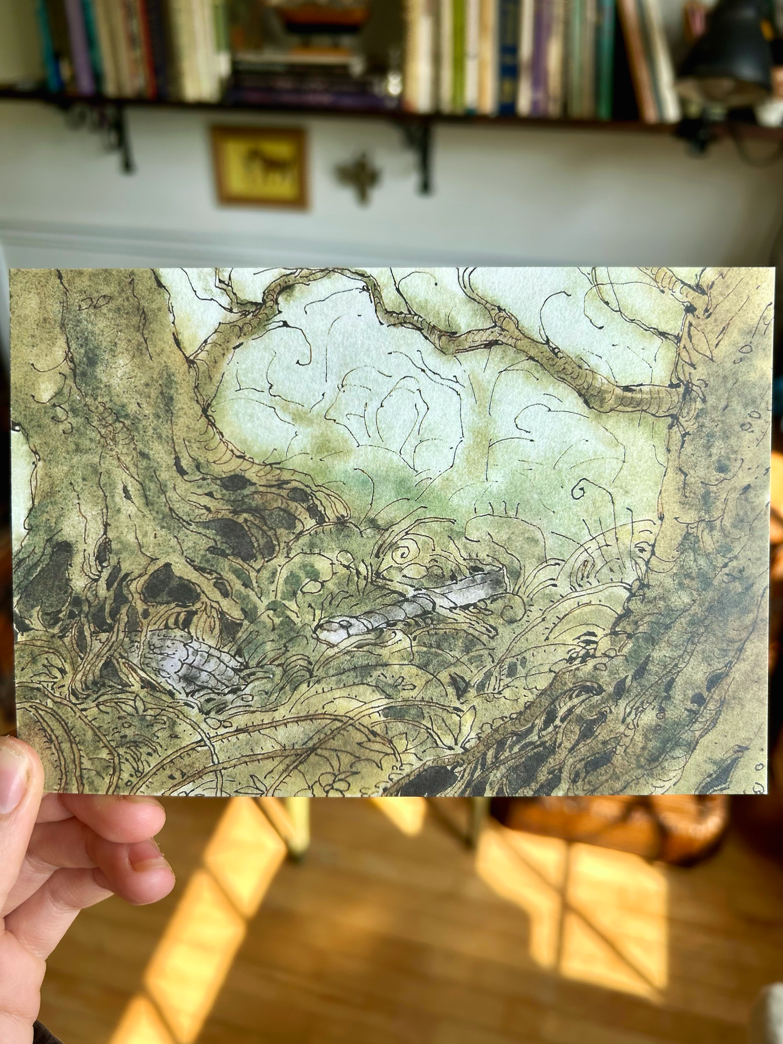 Swords and Treachery Postcard