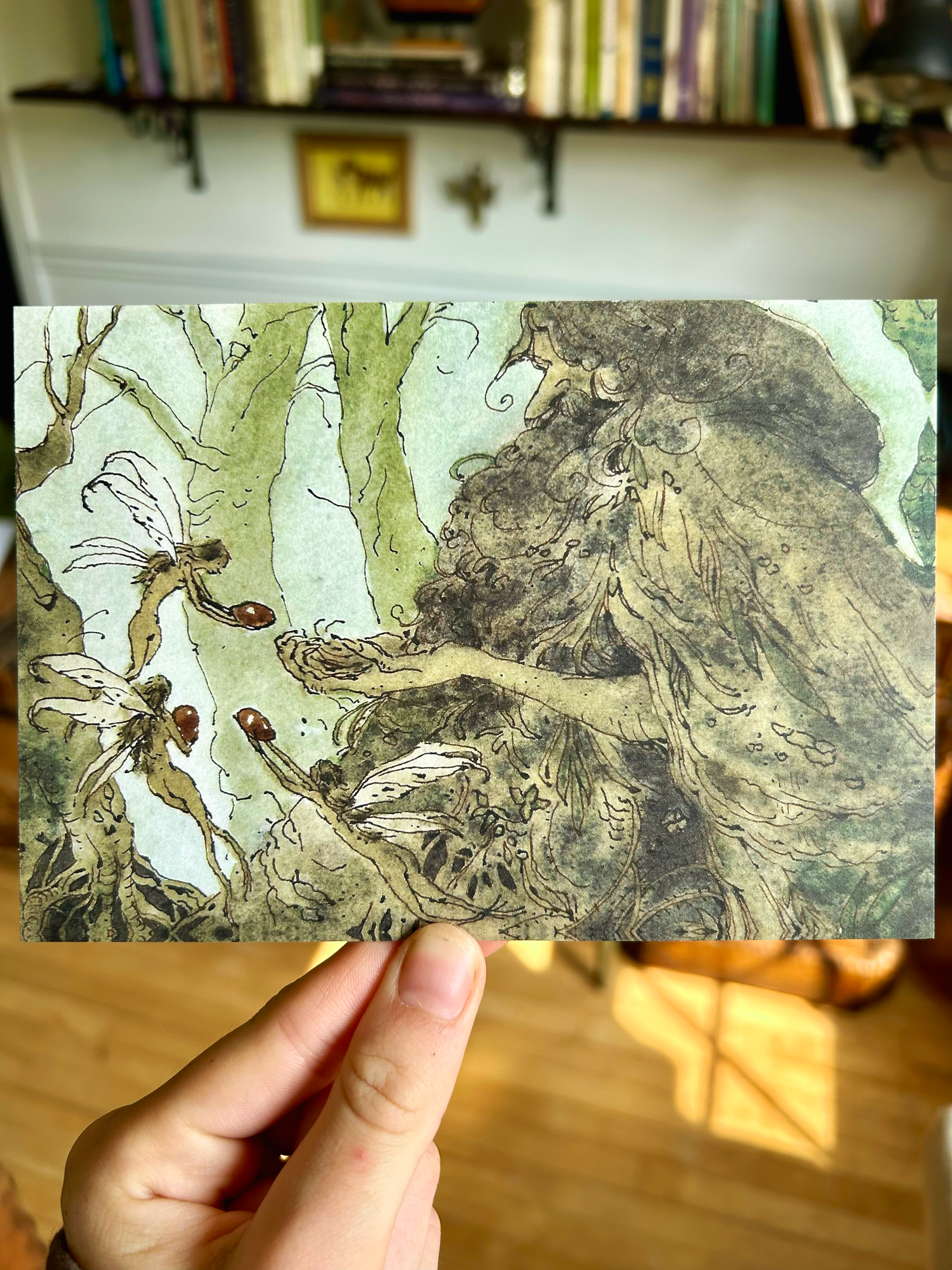 The Wood Wizard Postcard