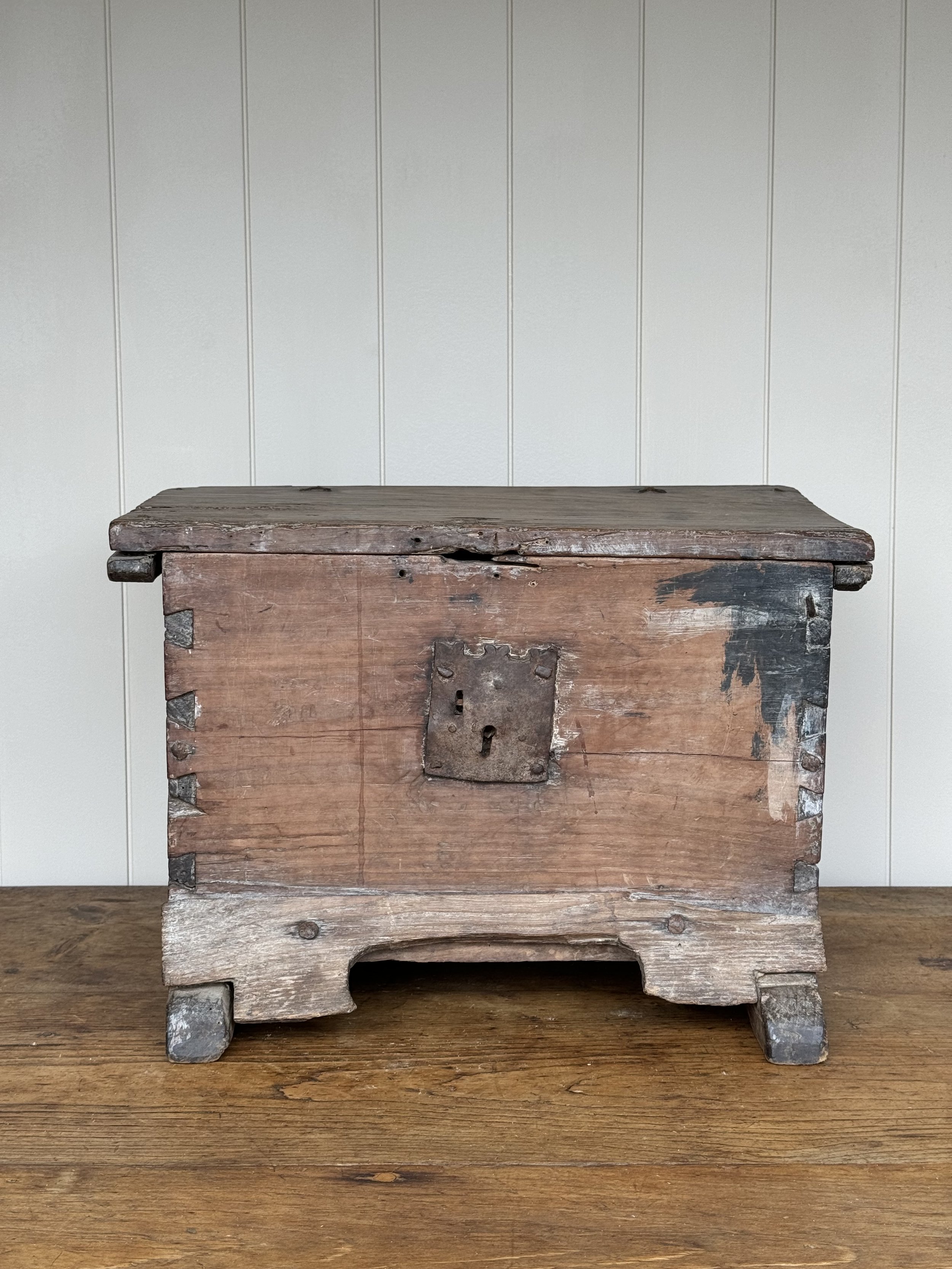 Antique Hand Crafted Merchant Box