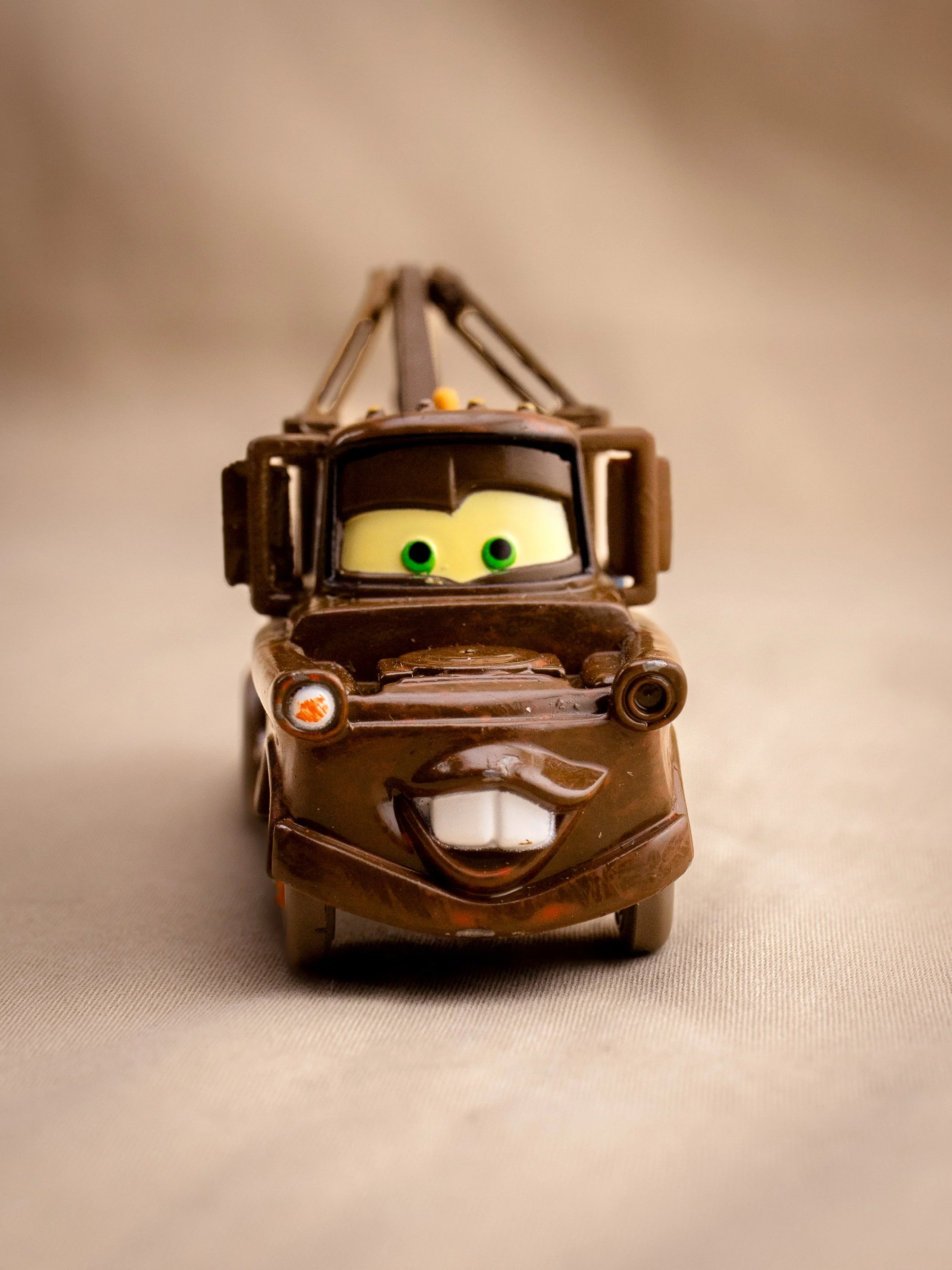Tow Mater RARE Variant Up In The Flames Straight View