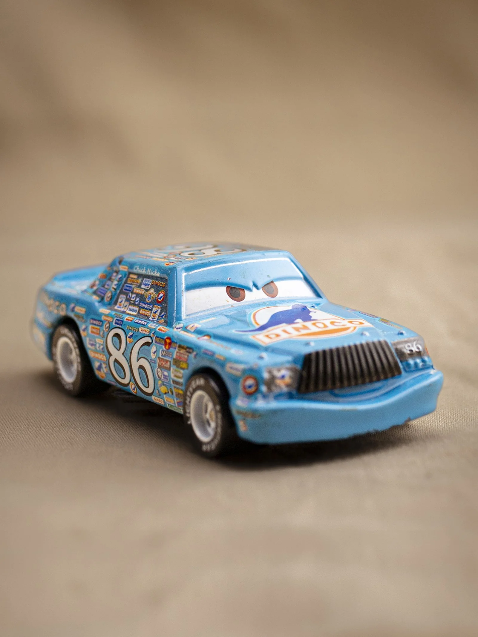 Piston Cup Dinoco Chick Hicks Ultra Rare Full Sponsor Stickers 2.jpg