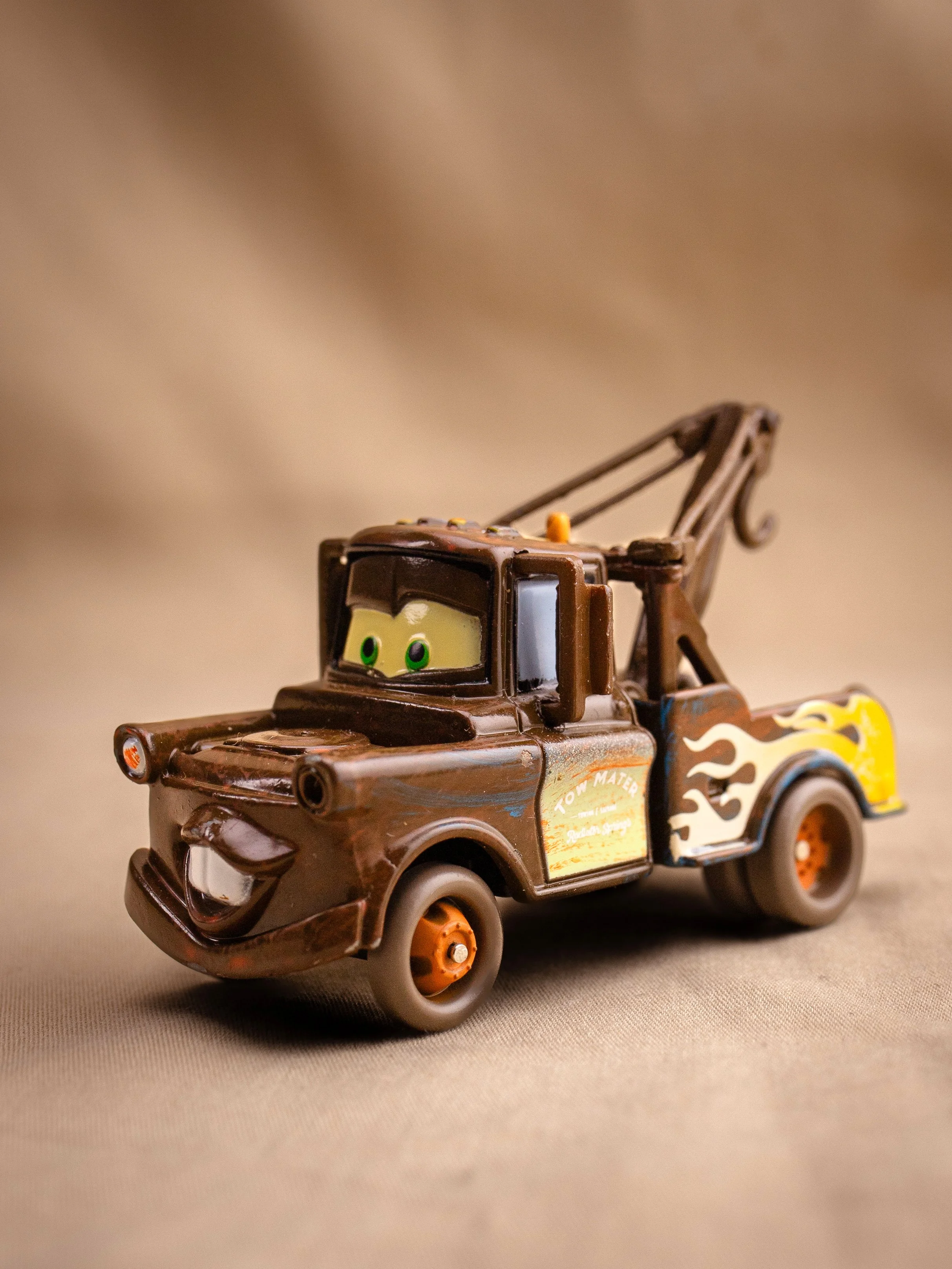 Tow Mater RARE Variant Up In The Flames
