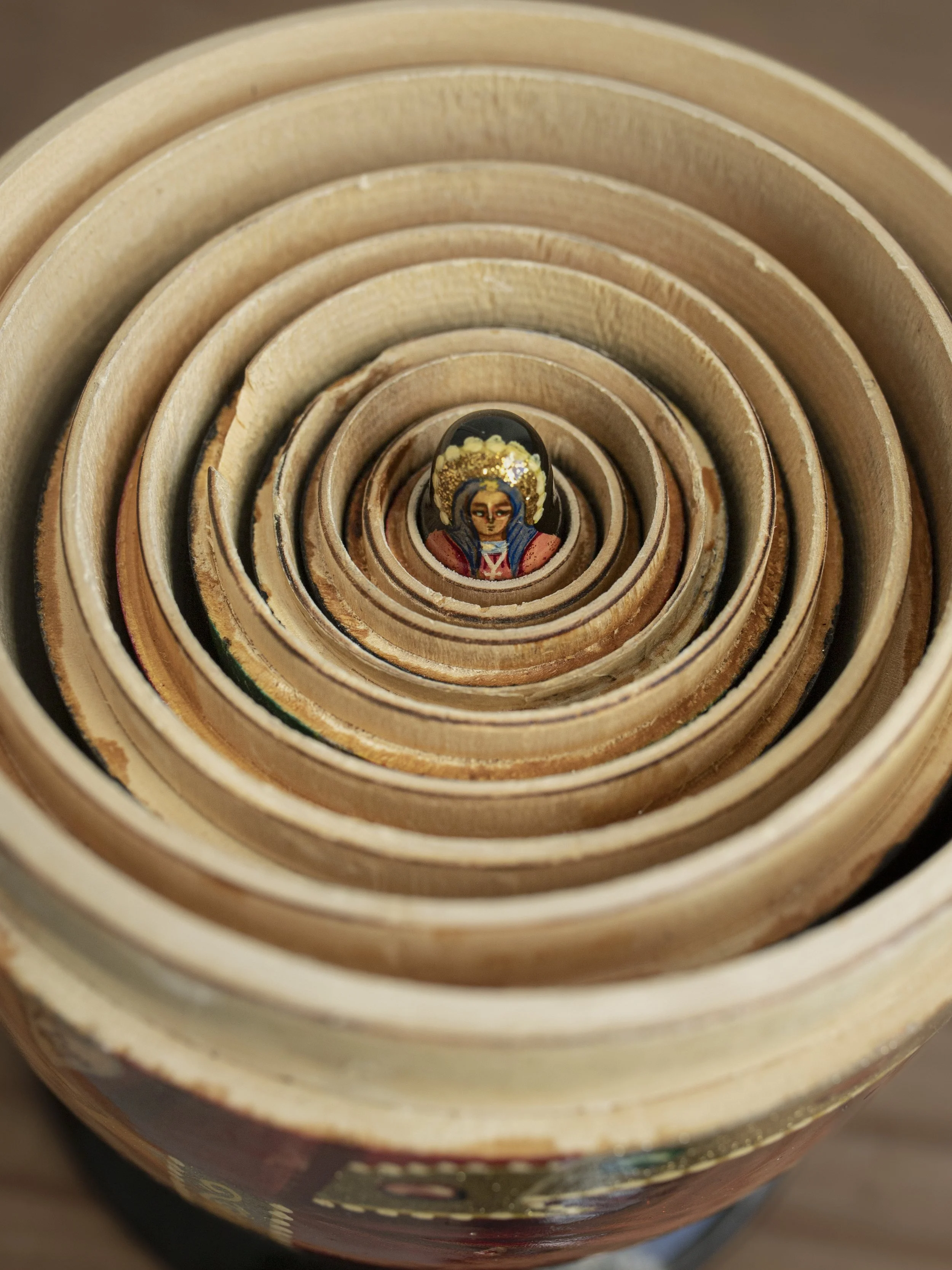 10-Piece Russian Nesting Matryoshka Dolls