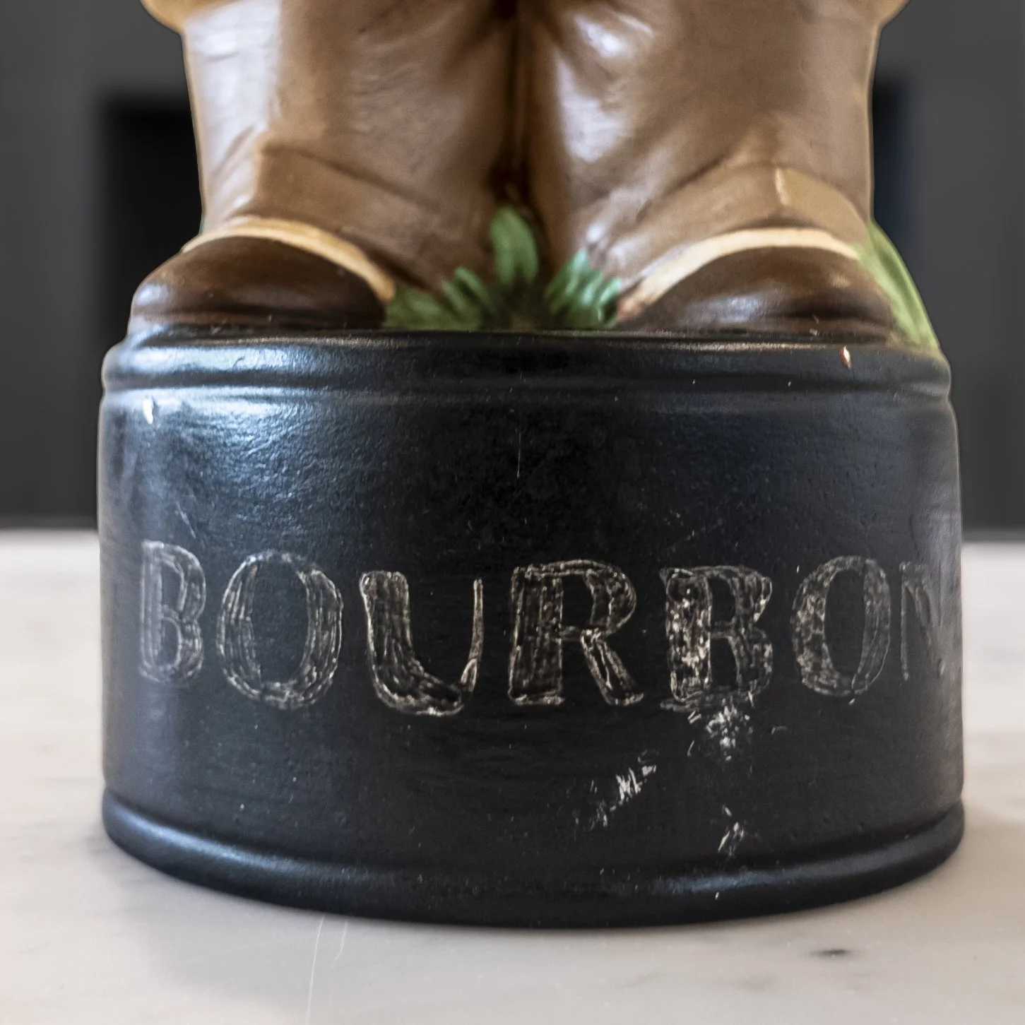 Base 1974 Bourbon Decanter USA Southern Gentleman Pattern