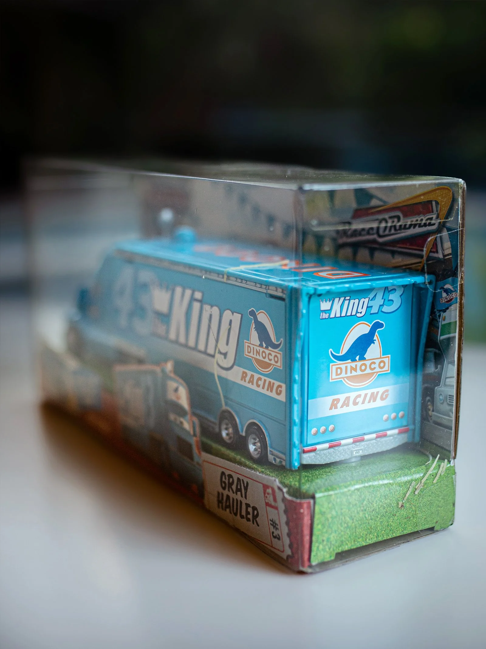 Disney Pixar The World Of Cars Gray Hauler #3 The King Race ORama (2009) 3.jpg