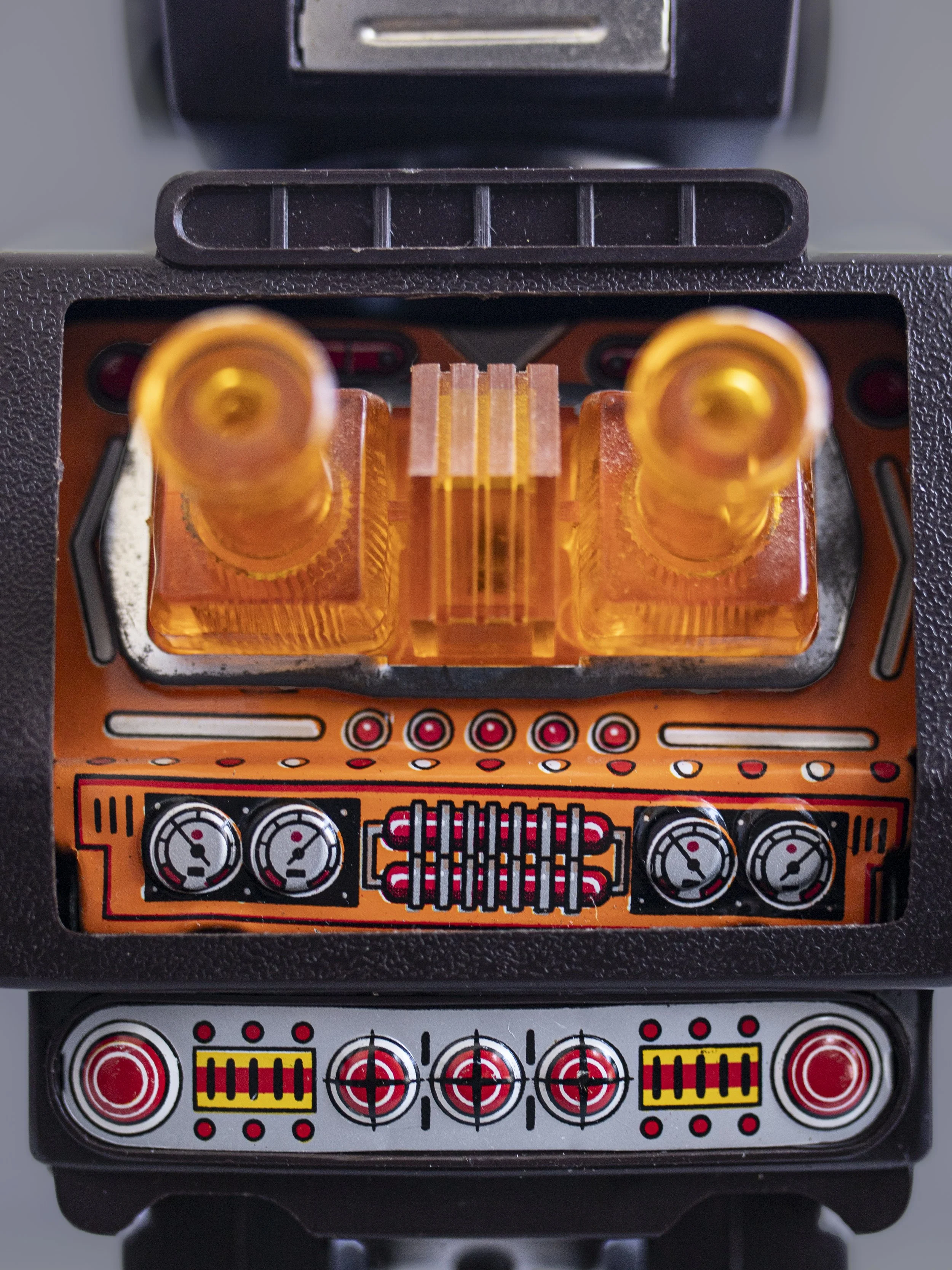 1980’s Horikawa Fighting Robot Close Up