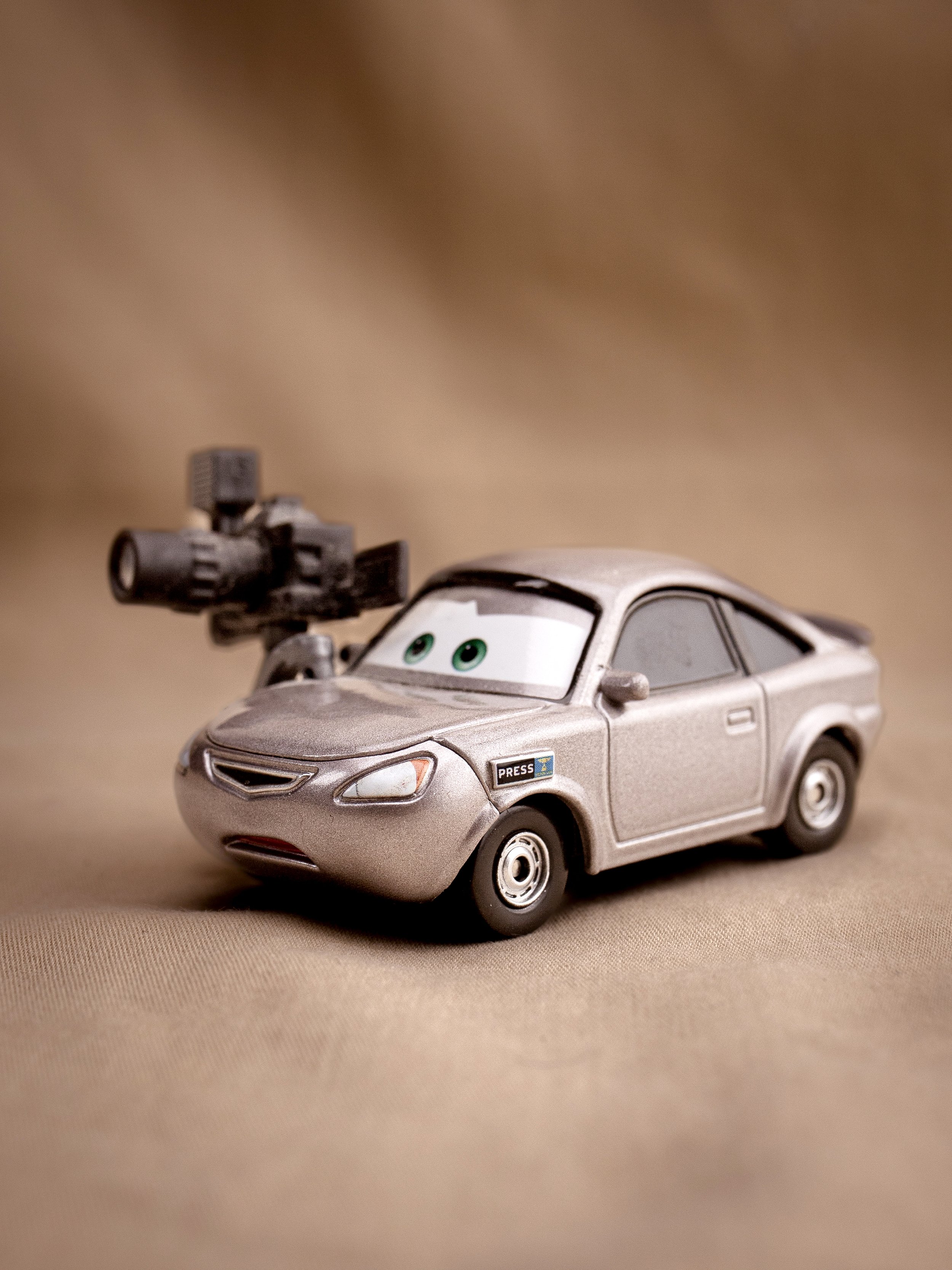 Disney Pixar Pit Crew Mater With Head Set