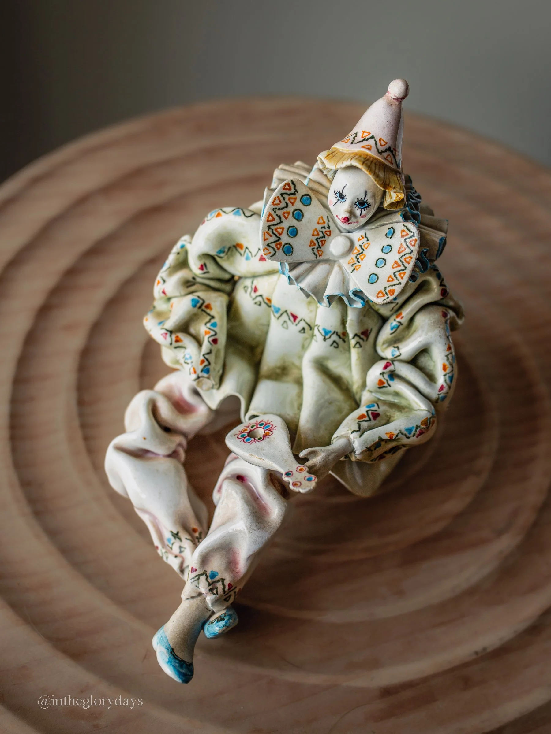 Italian Porcelain Pierrot Clown Figurine by Gruppo dei Quattro 7.jpg