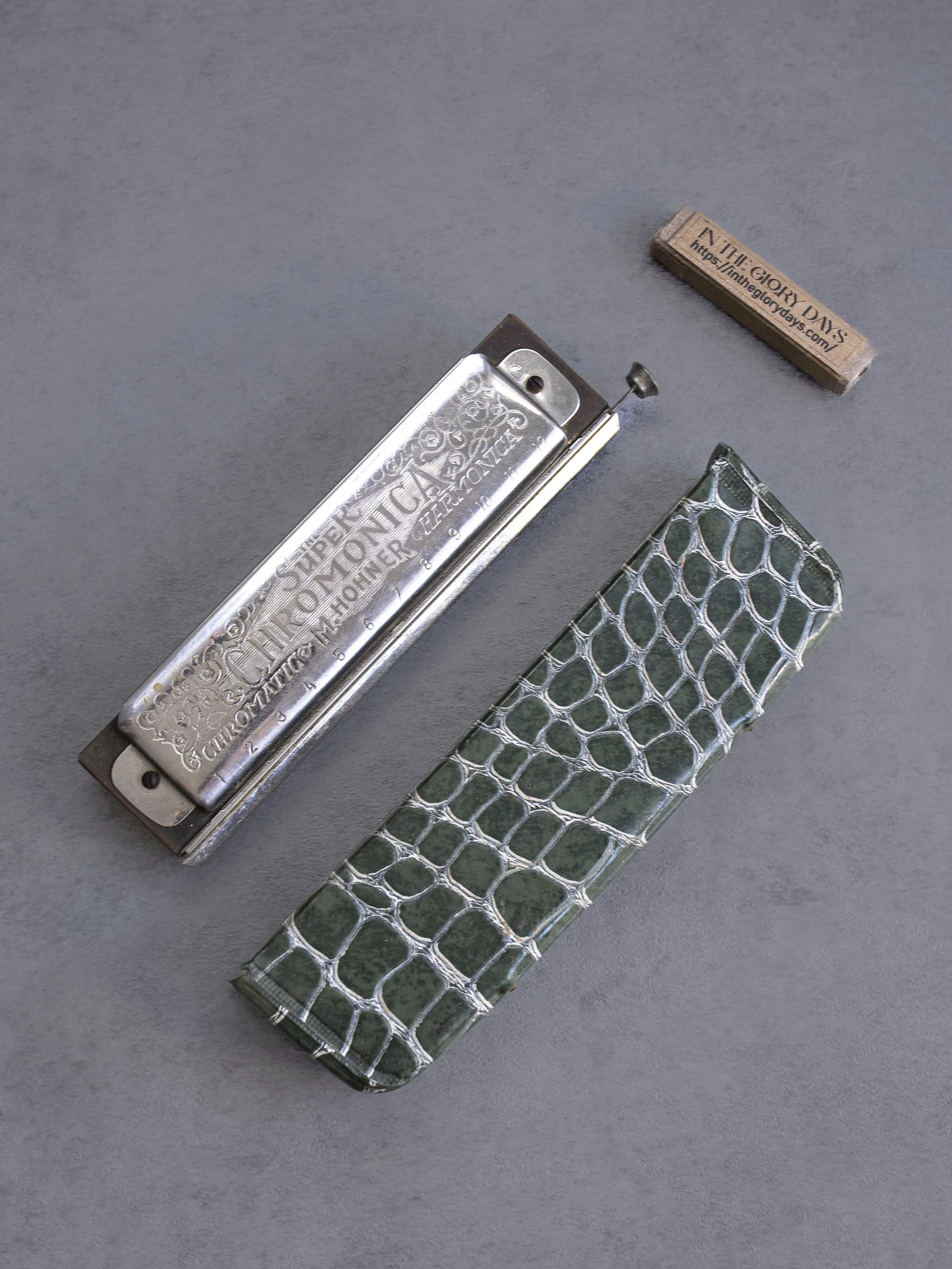 1930s Hohner Super Chromonica Harmonica Key of G