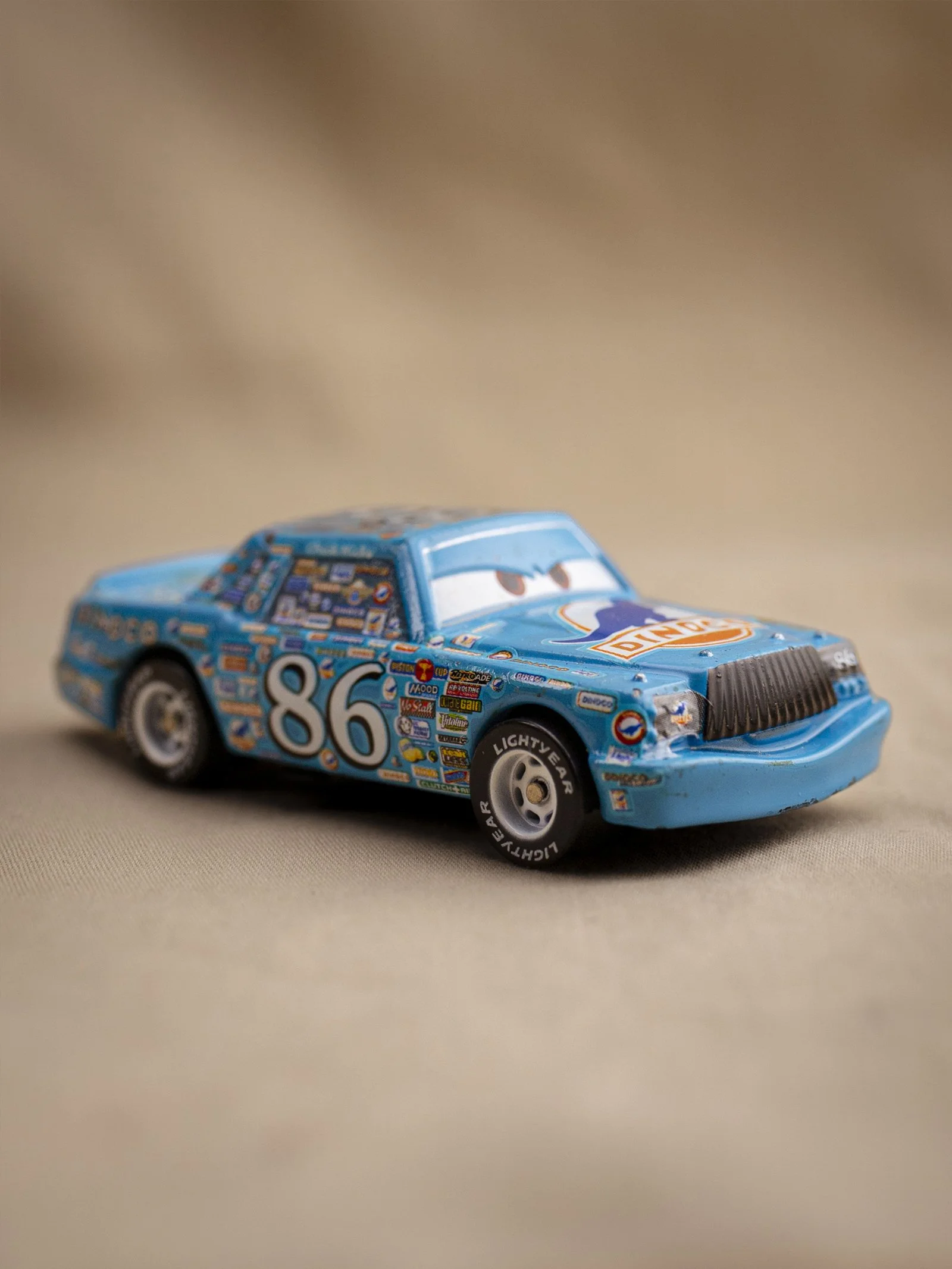 Piston Cup Dinoco Chick Hicks Ultra Rare Full Sponsor Stickers 6.jpg