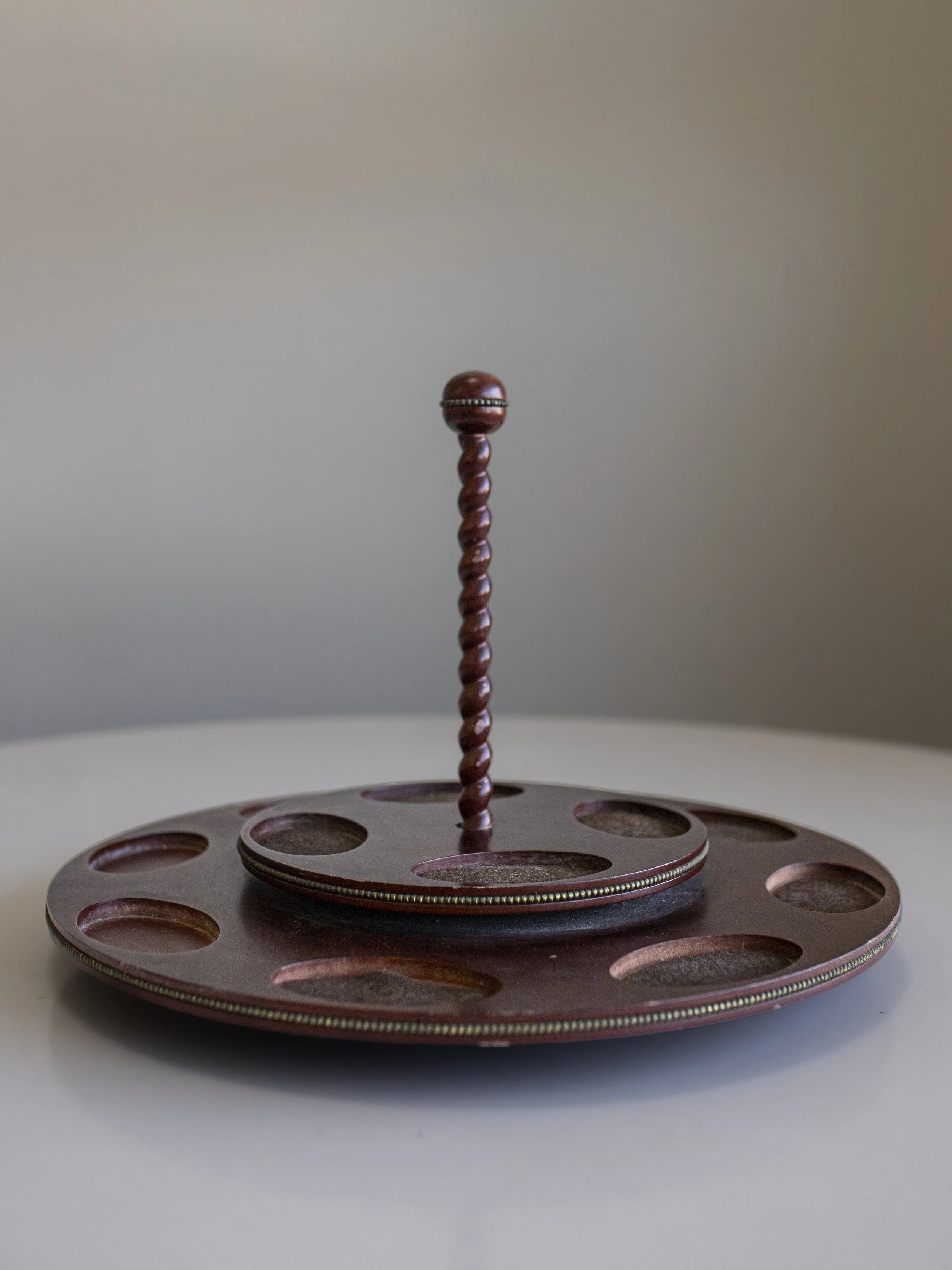 Franklin Mint Treasury of the Carousel Art 1988 Turnable Base