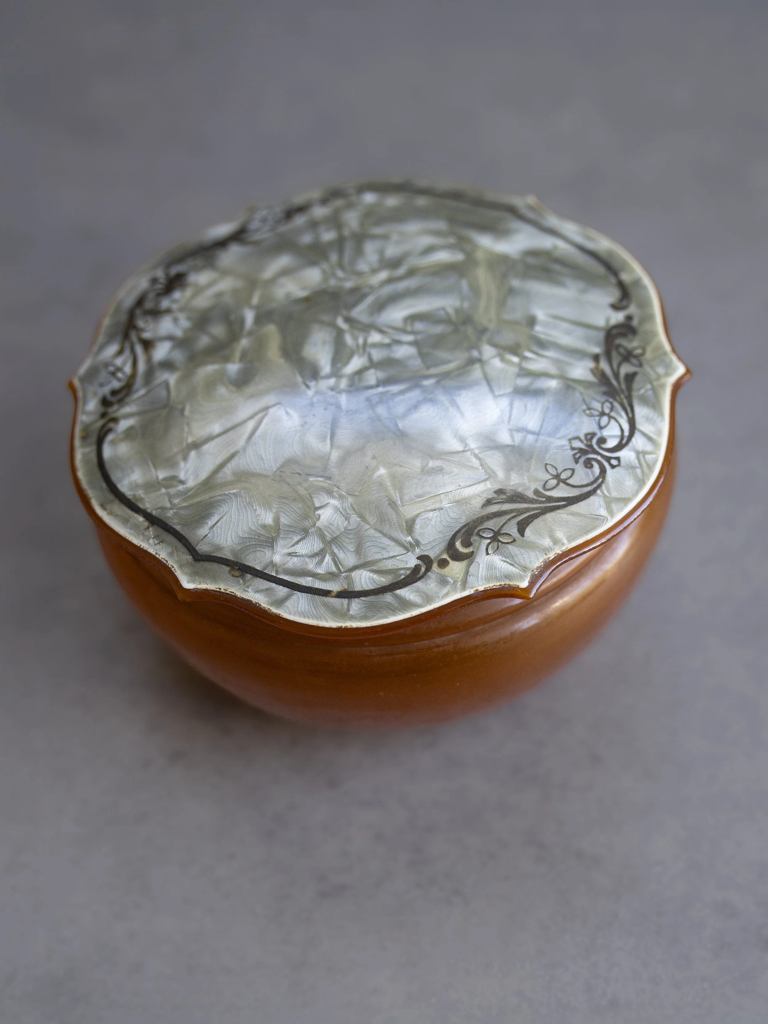 Celluloid Hair Receiver 1920s