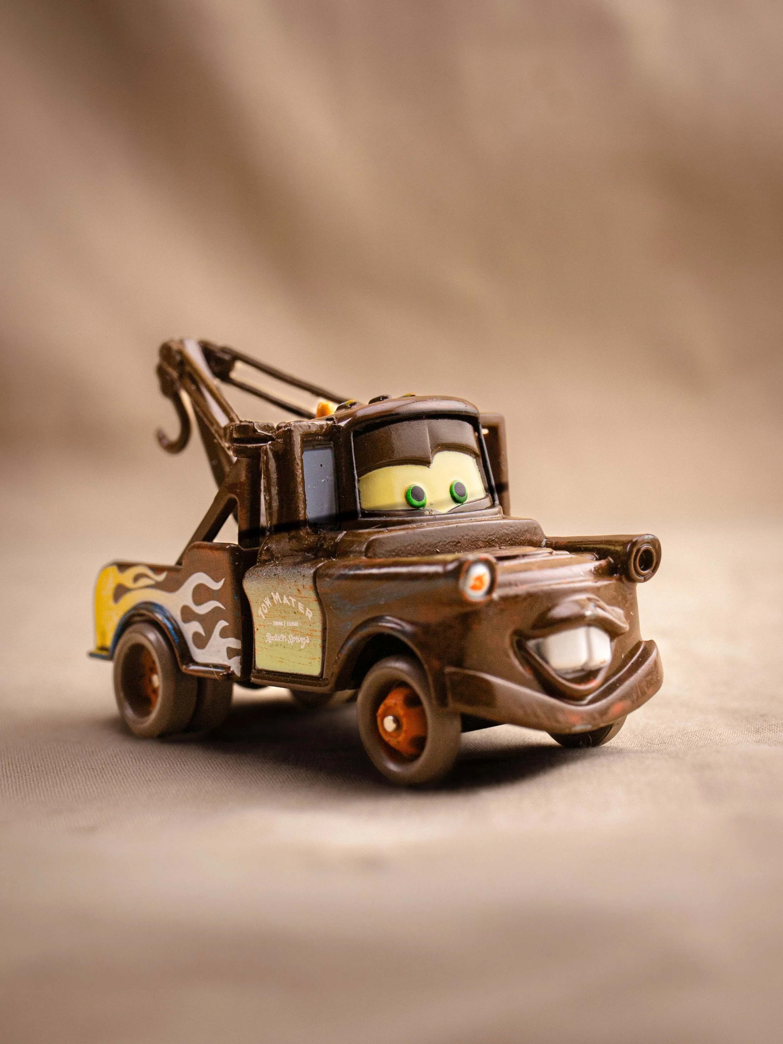 Tow Mater RARE Variant Up In The Flames