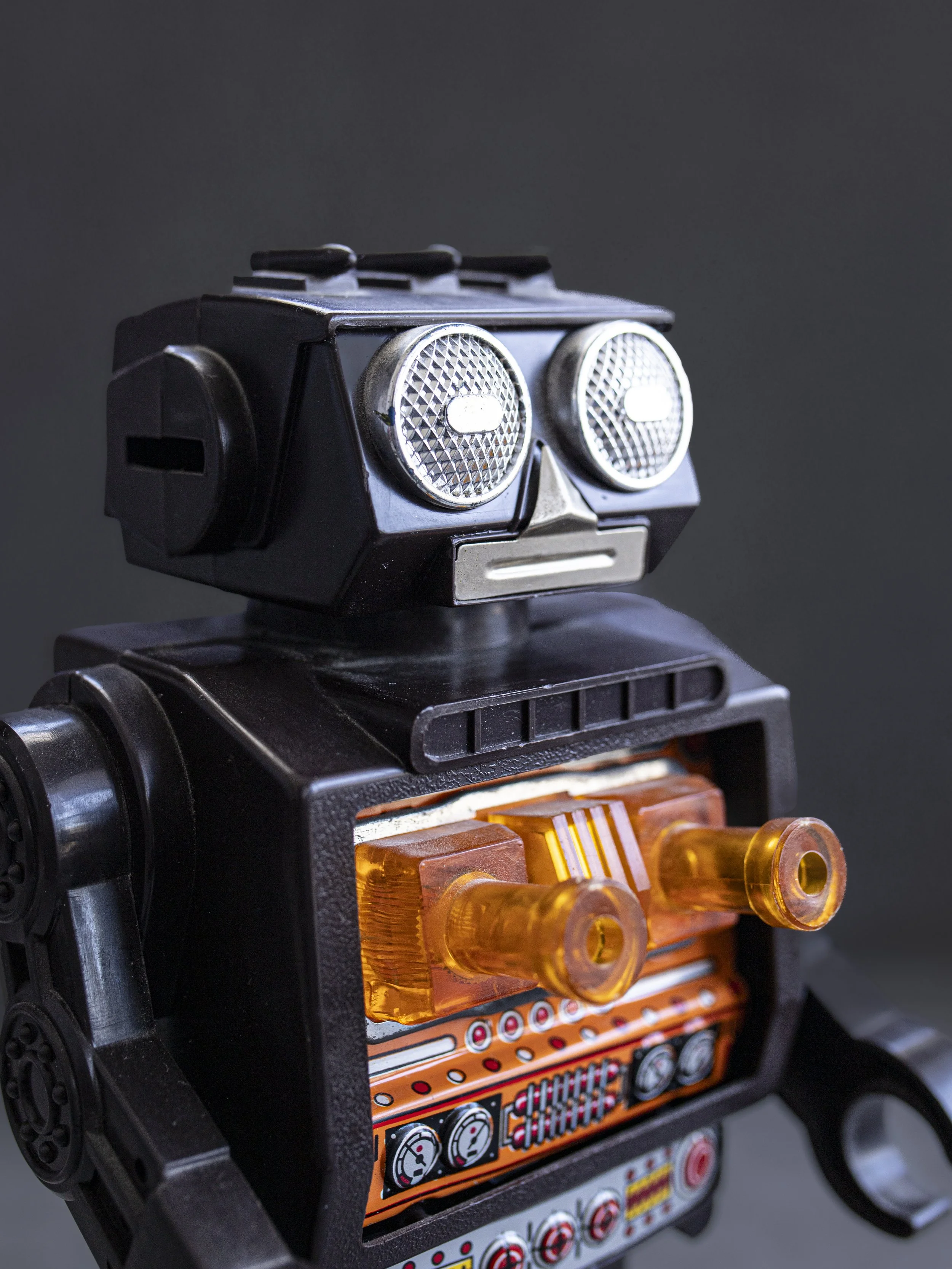 1980’s Horikawa Fighting Robot Close up