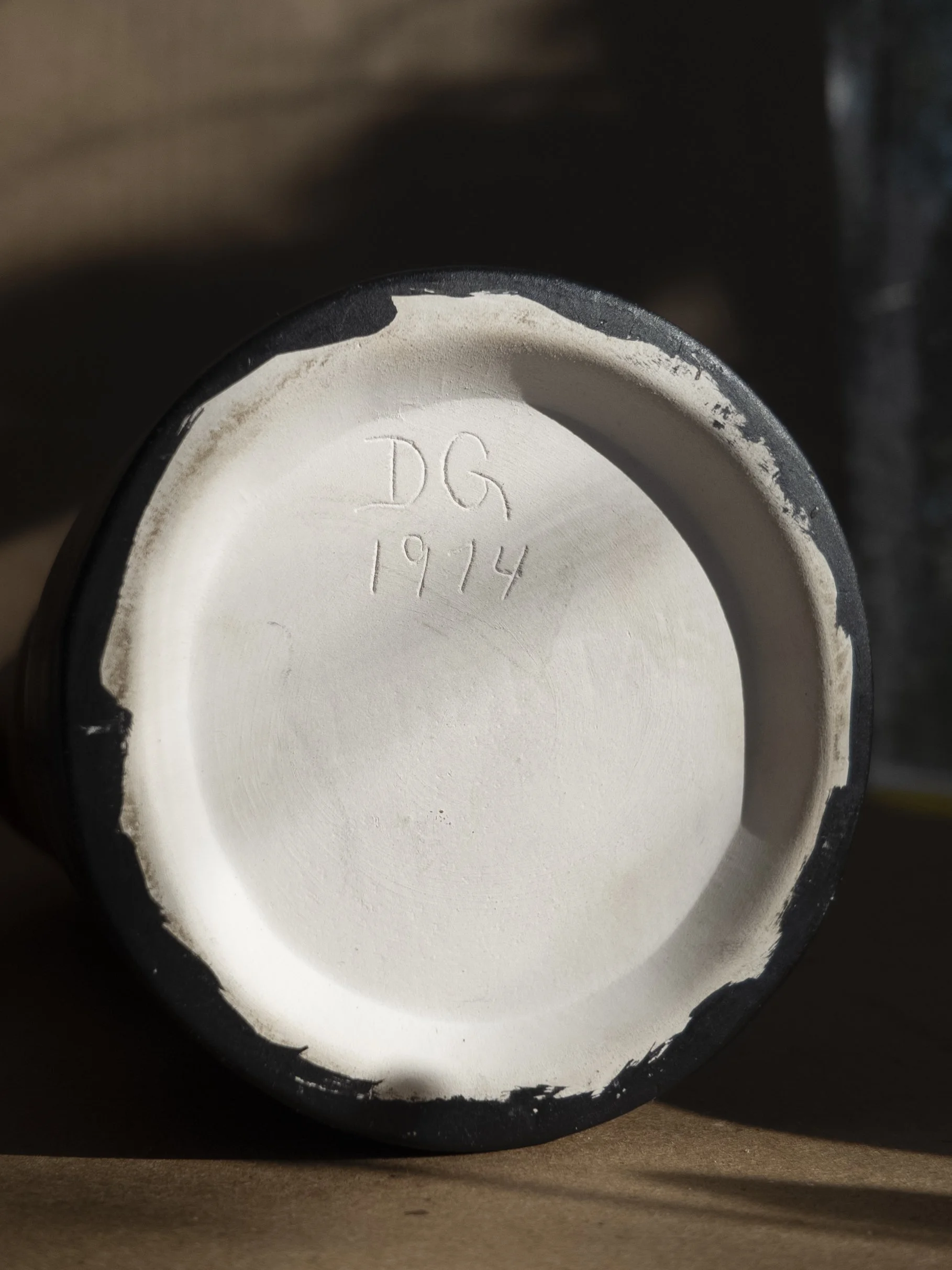 Signed 1974 Bourbon Decanter USA Southern Gentleman Pattern