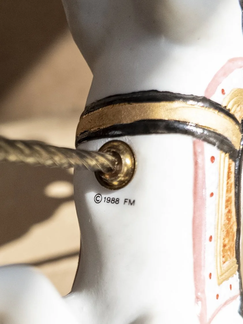 Franklin Mint Treasury of the Carousel Art 1988 Mark