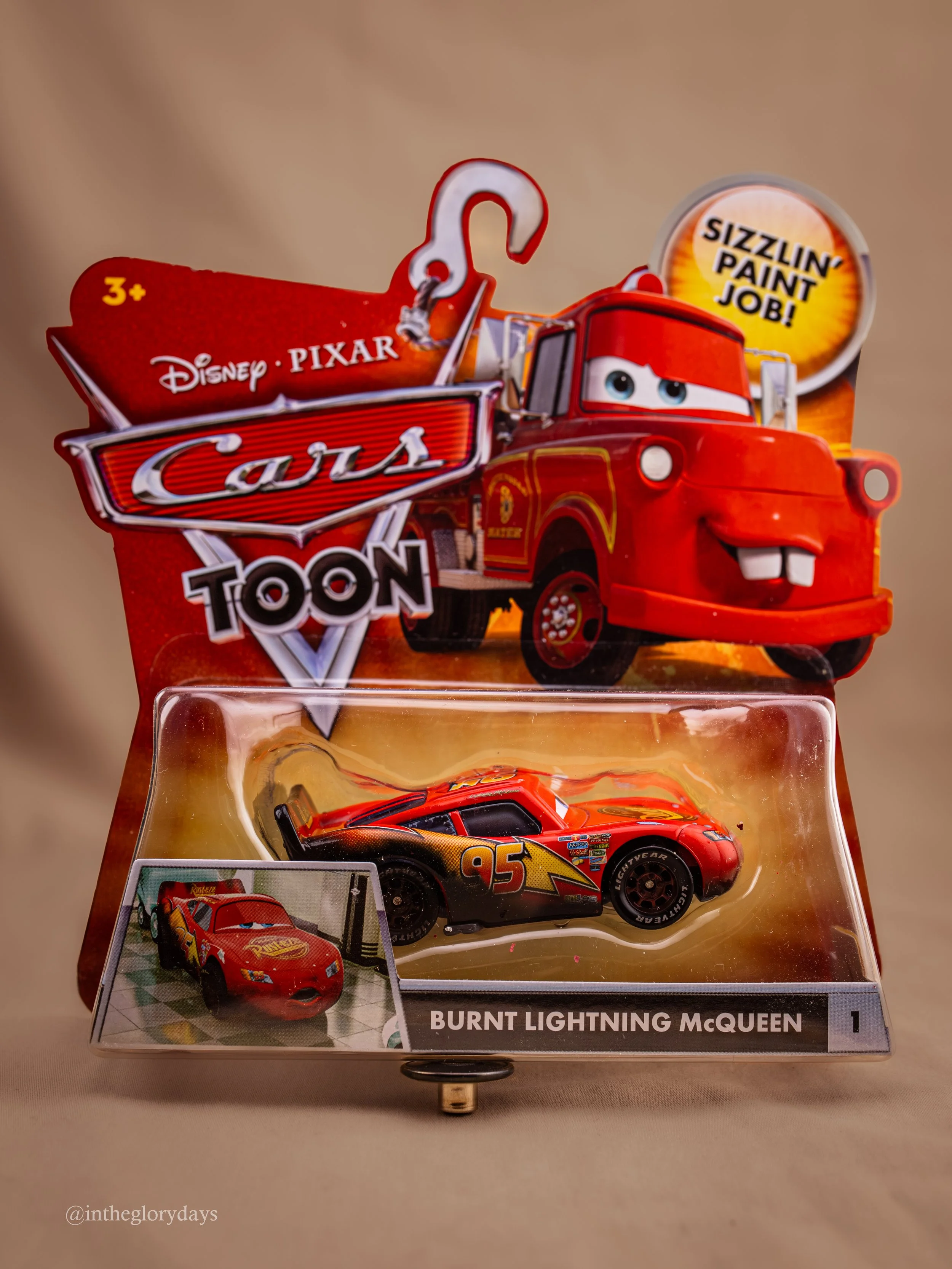 Burnt Lightning Mcqueen From Cars Toon