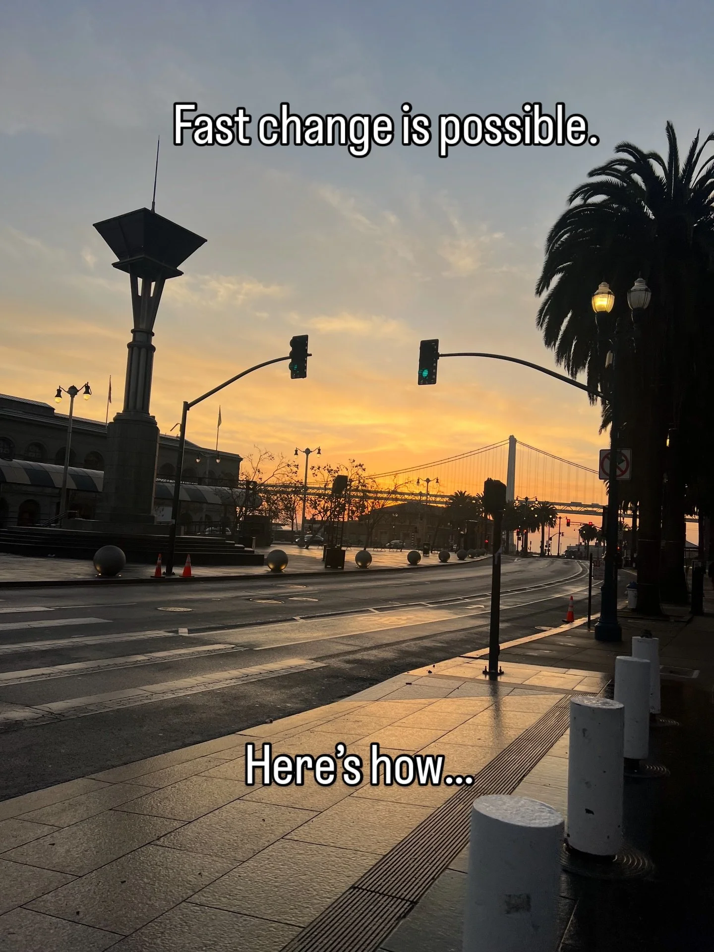 Change doesn&rsquo;t have to take years.
Sometimes it takes a decision.

If you feel like you&rsquo;ve outgrown your current life&hellip; you probably have.

Here are 6 steps to change fast:

1️⃣ Get crystal clear on your values &mdash; when you know