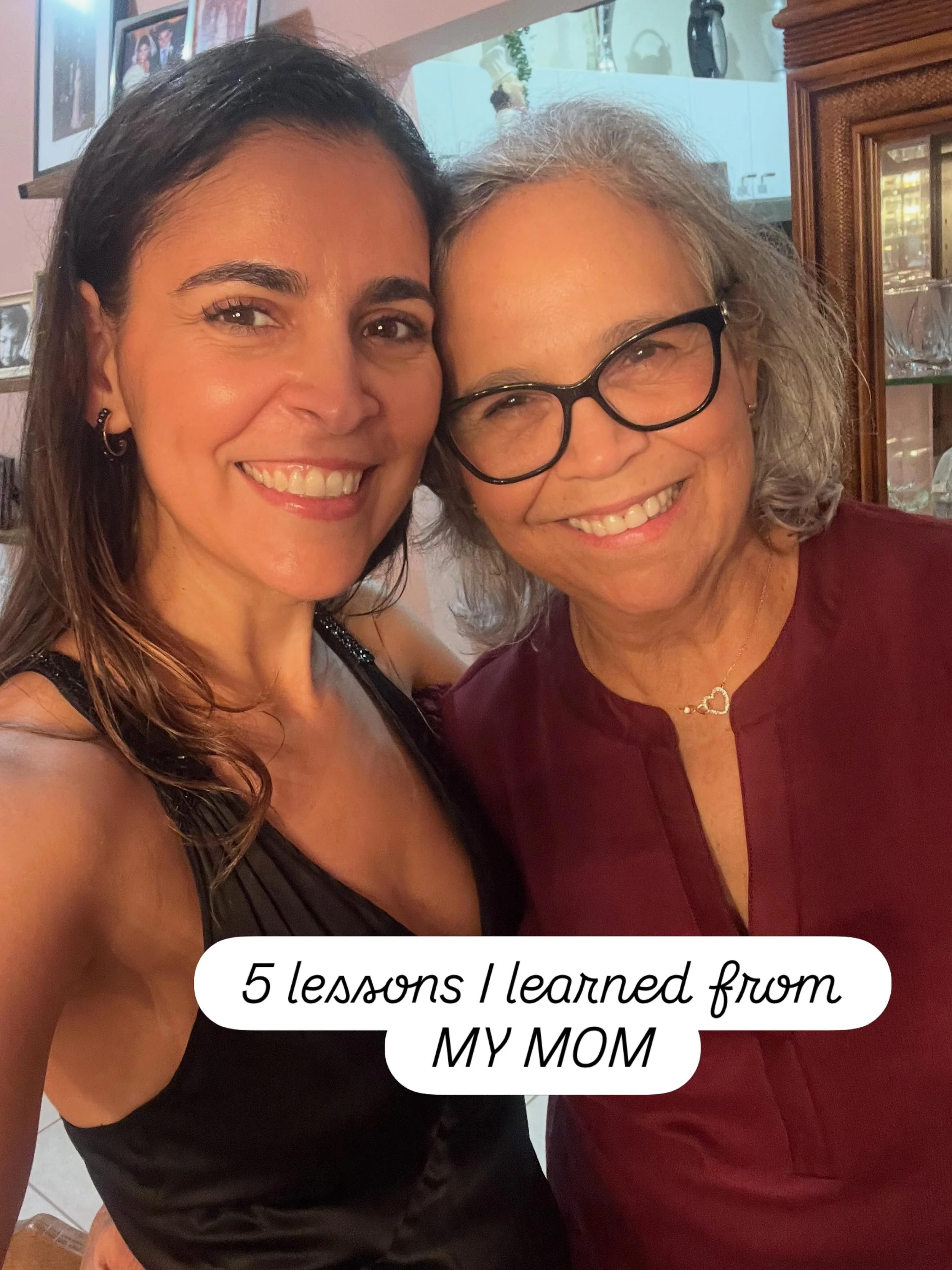 1️⃣ My mom taught me that sacrifice is a form of love that comes in different shapes. I didn&rsquo;t understand the weight my mother carried until I became a mother myself. Raising children while navigating uncertainty, immigration, finances, and res