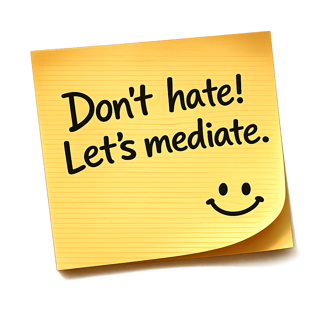 don't hate lets mediate.png