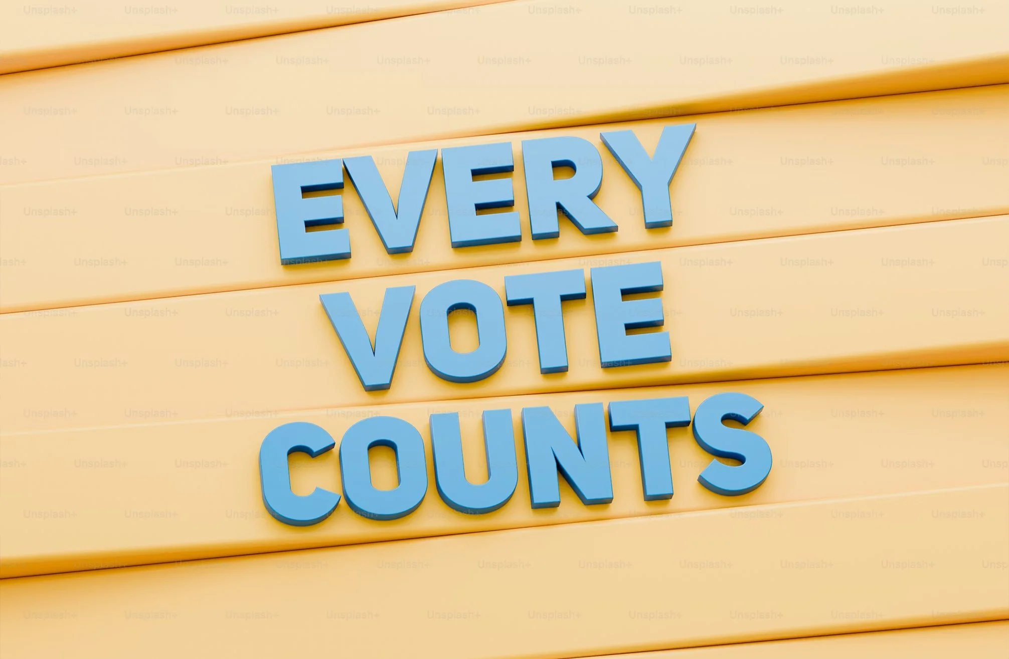Before the Vote Is Called