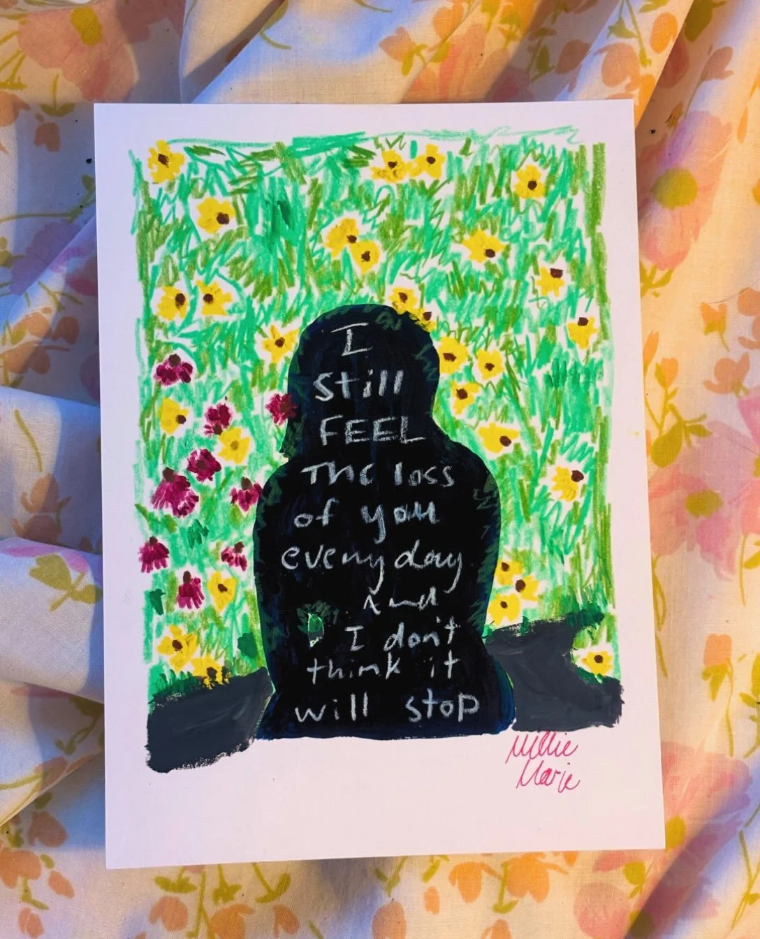 I&rsquo;m trying to do a sketch and a mini painting every morning