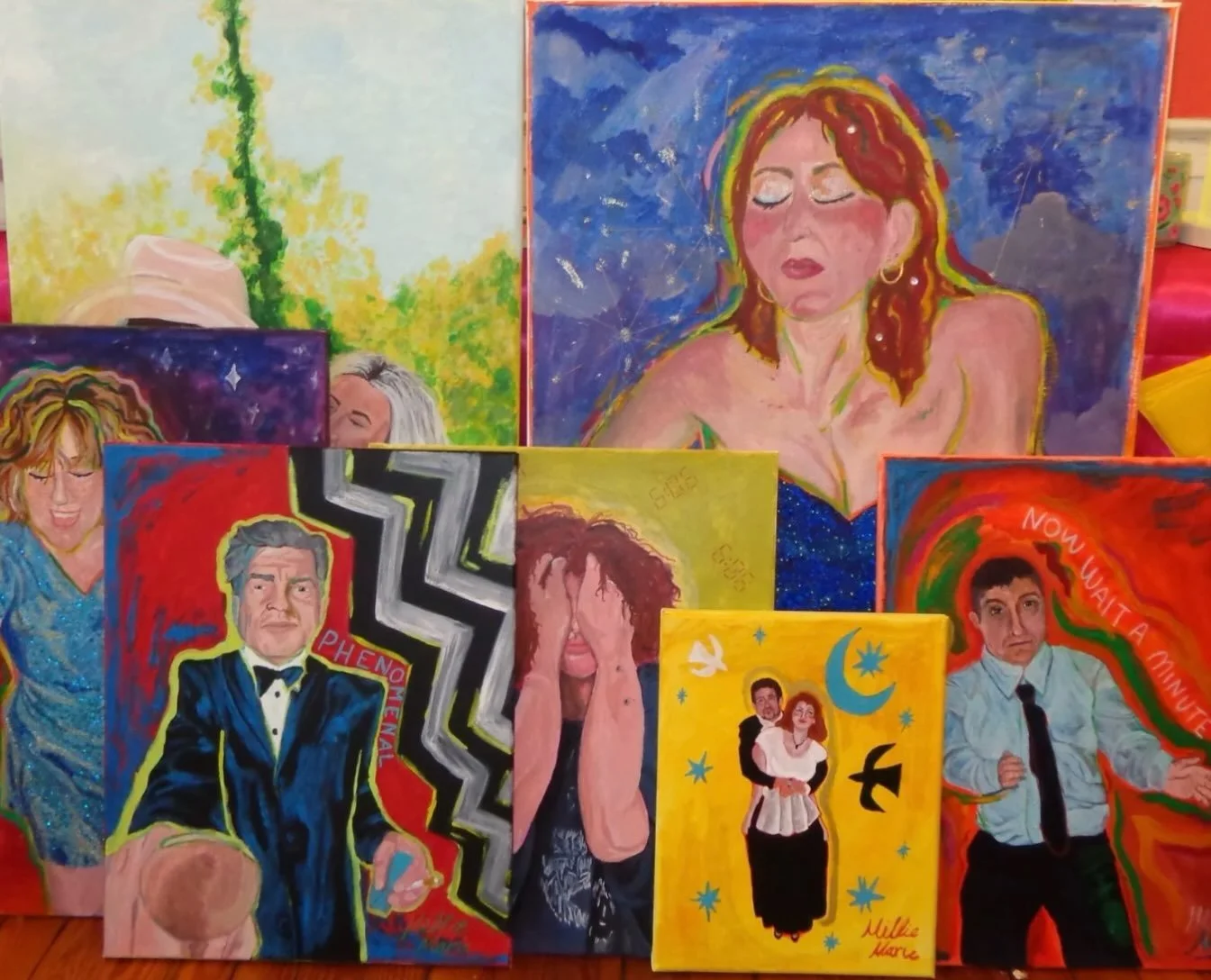 Taking myself too seriously 🥴

Paintings confidently completed between July and now