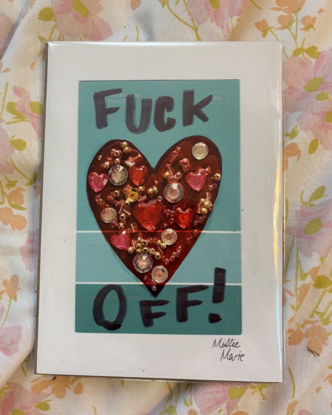 "Fuck Off!"

Printed: March 2025