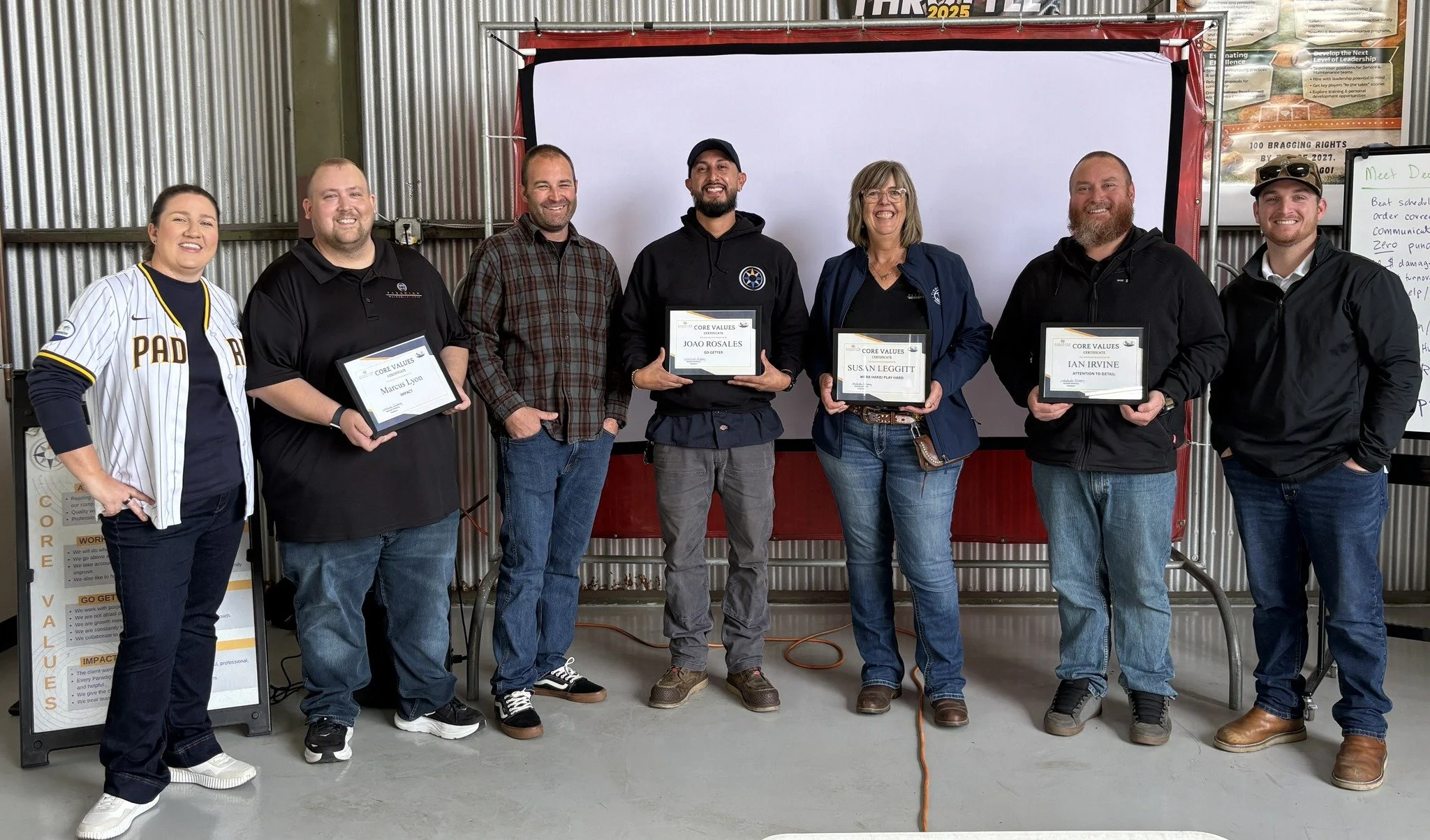 Starting 2026 Q1 the right way 💪

At our Q1 All-Hands Meeting, we mapped out the year ahead and celebrated team members who truly lived our Core Values this quarter 👏

🏆 IMPACT &mdash; Marcus 
🏆 GO GETTER &mdash; Joao 
🏆 ATTENTION TO DETAIL &mda