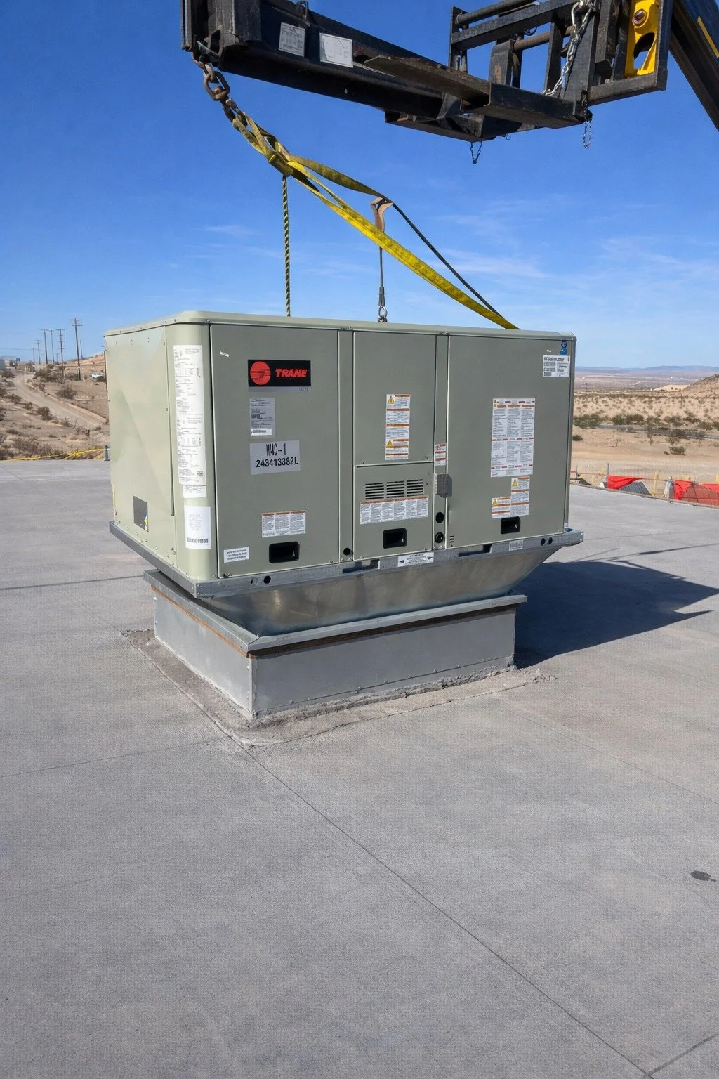 From install to placement&mdash;every phase matters.

Our team recently set this rooftop unit in place as part of an ongoing mechanical upgrade. Successful projects aren&rsquo;t just about getting equipment on the roof&mdash;they&rsquo;re about coord