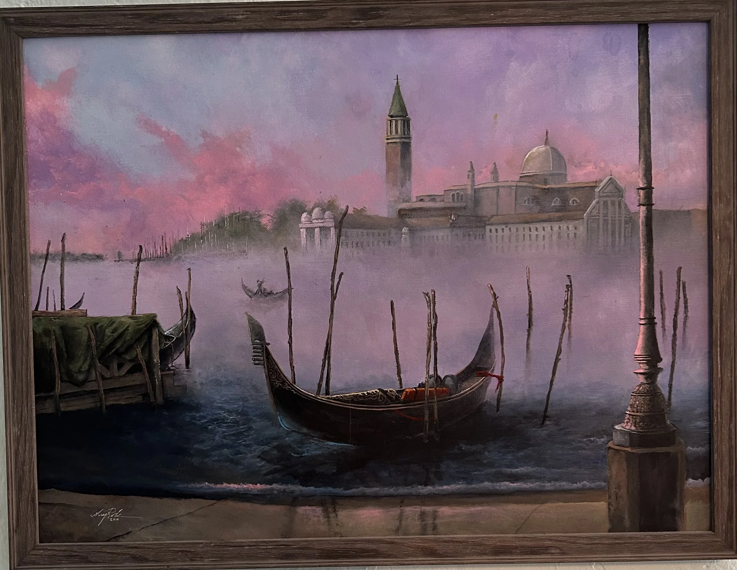"Venetian Dawn" - ACR - 25 1/2 x 19 1/2