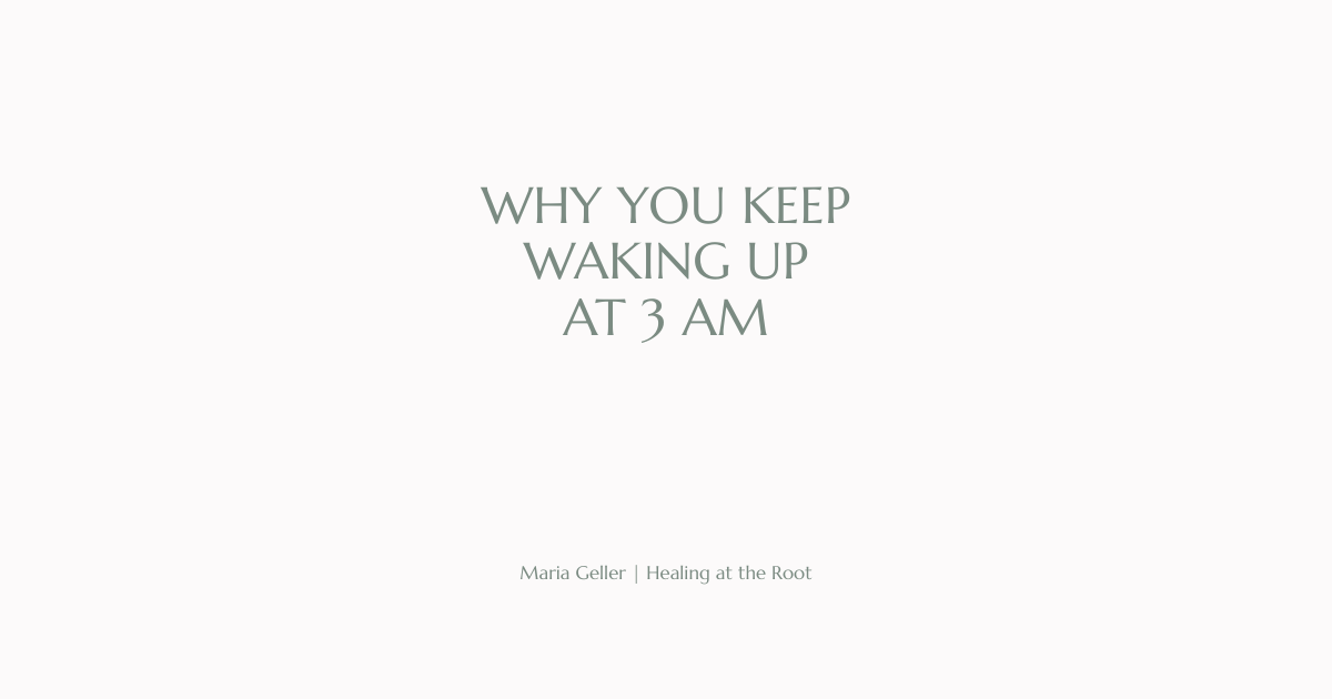 Why 3-5 AM Wake-Ups Aren’t Random - Ayurveda Explains