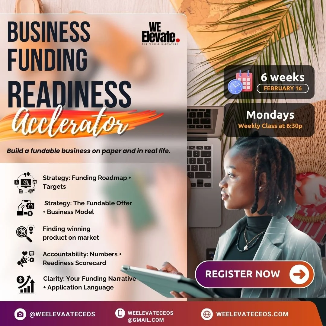 The Funding Readiness Blueprint Accelerator