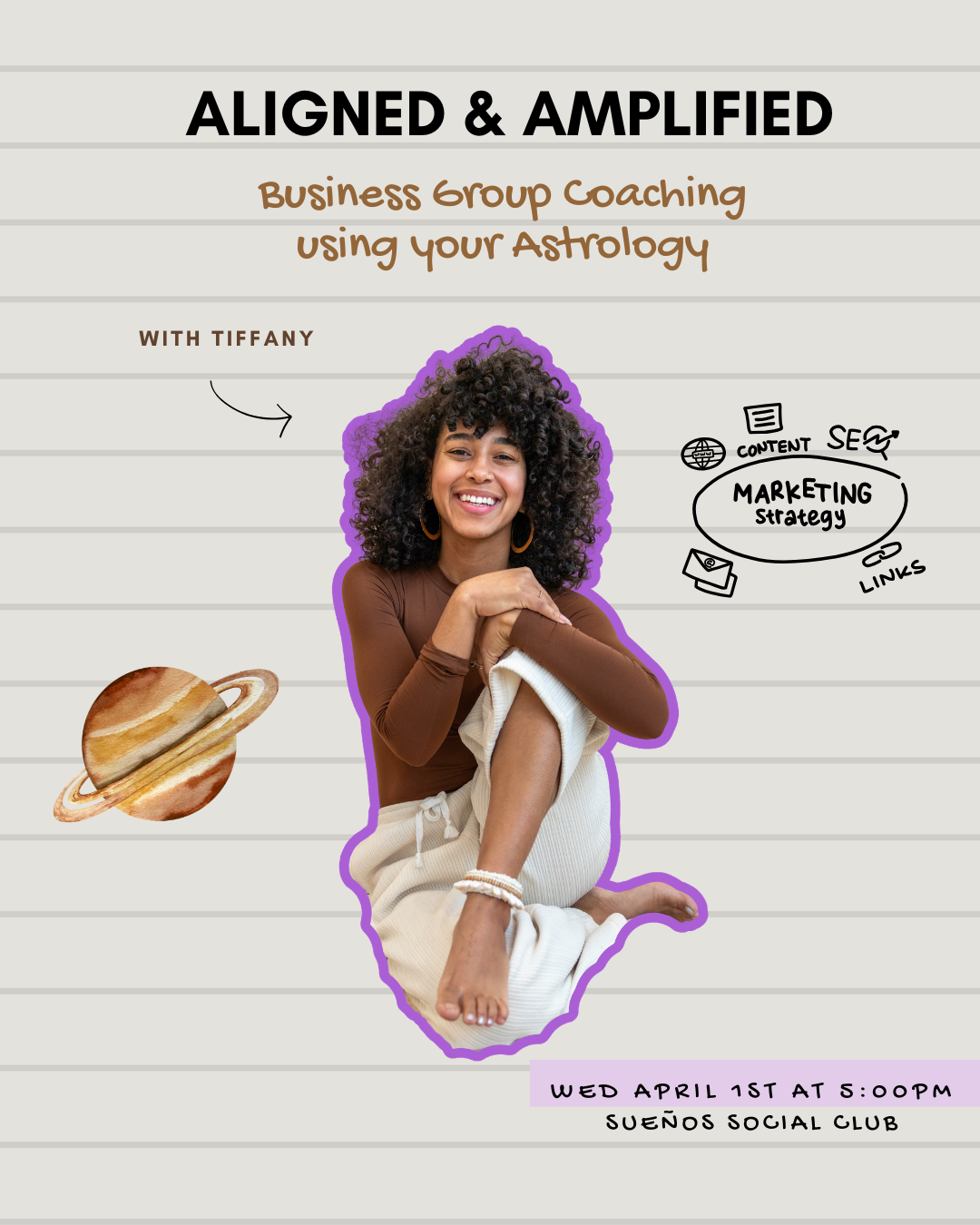 Aligned &amp; Amplified (Aries Szn) with Tiff: Living Your Vision Board