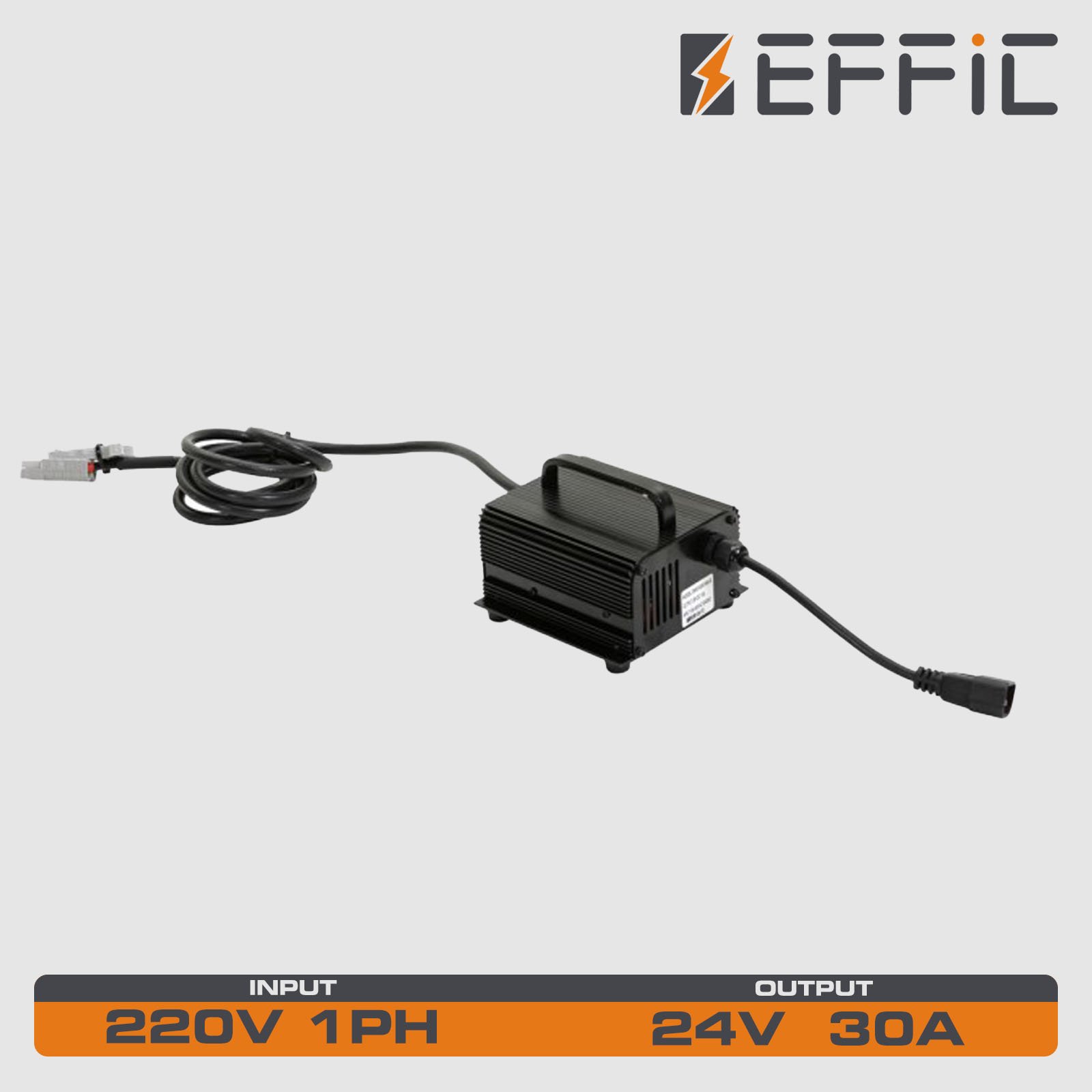 24V 30A Single Phase Li-Ion Charger