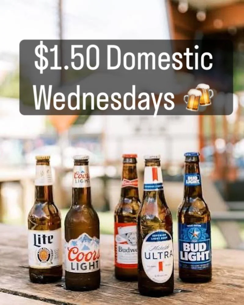 🍺 $1.50 Domestics All Night!
No excuses — grab your crew and come get your buzz on for a buck at Mugsy’s Tavern!