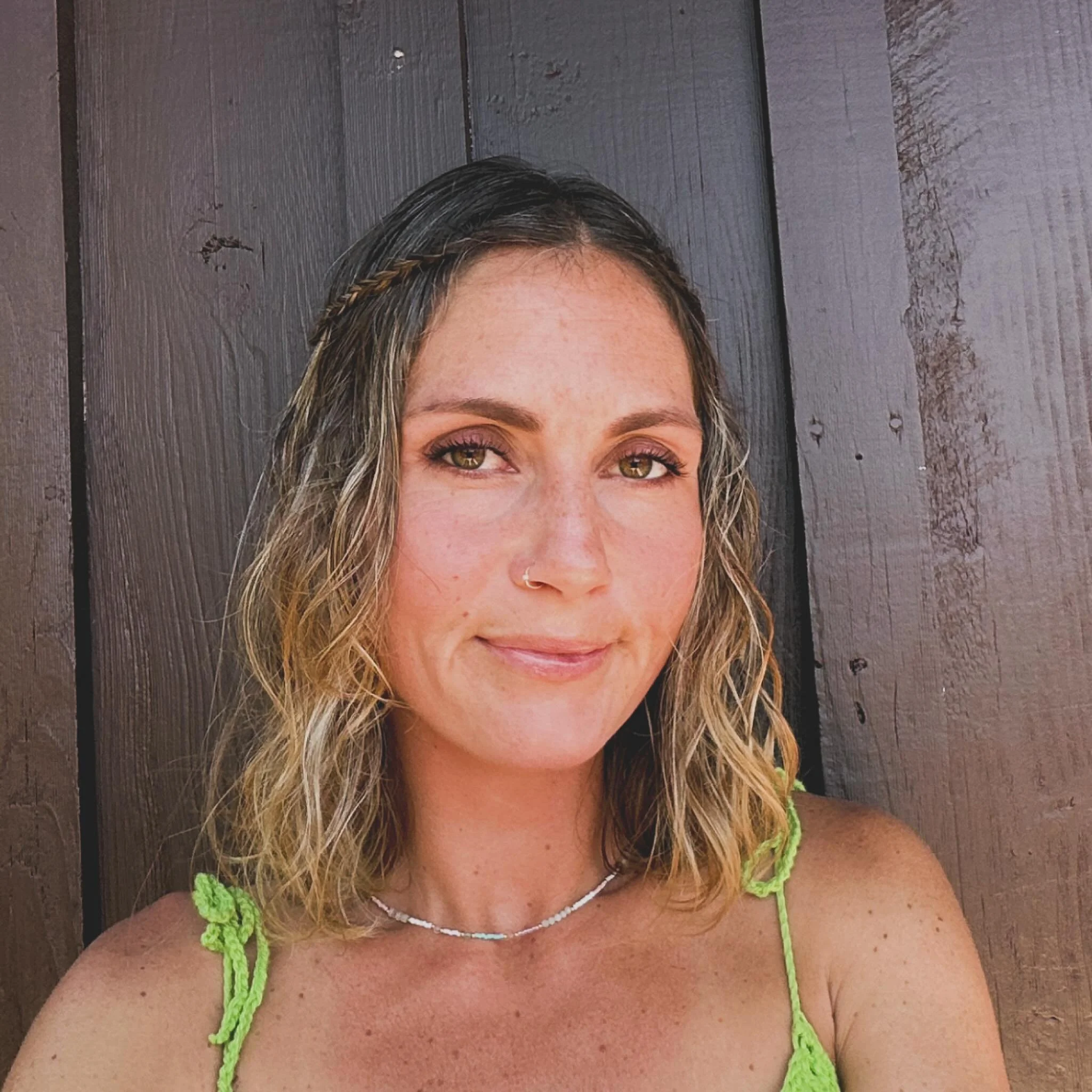 Wear the colourful top and sit out in the sun ☀️