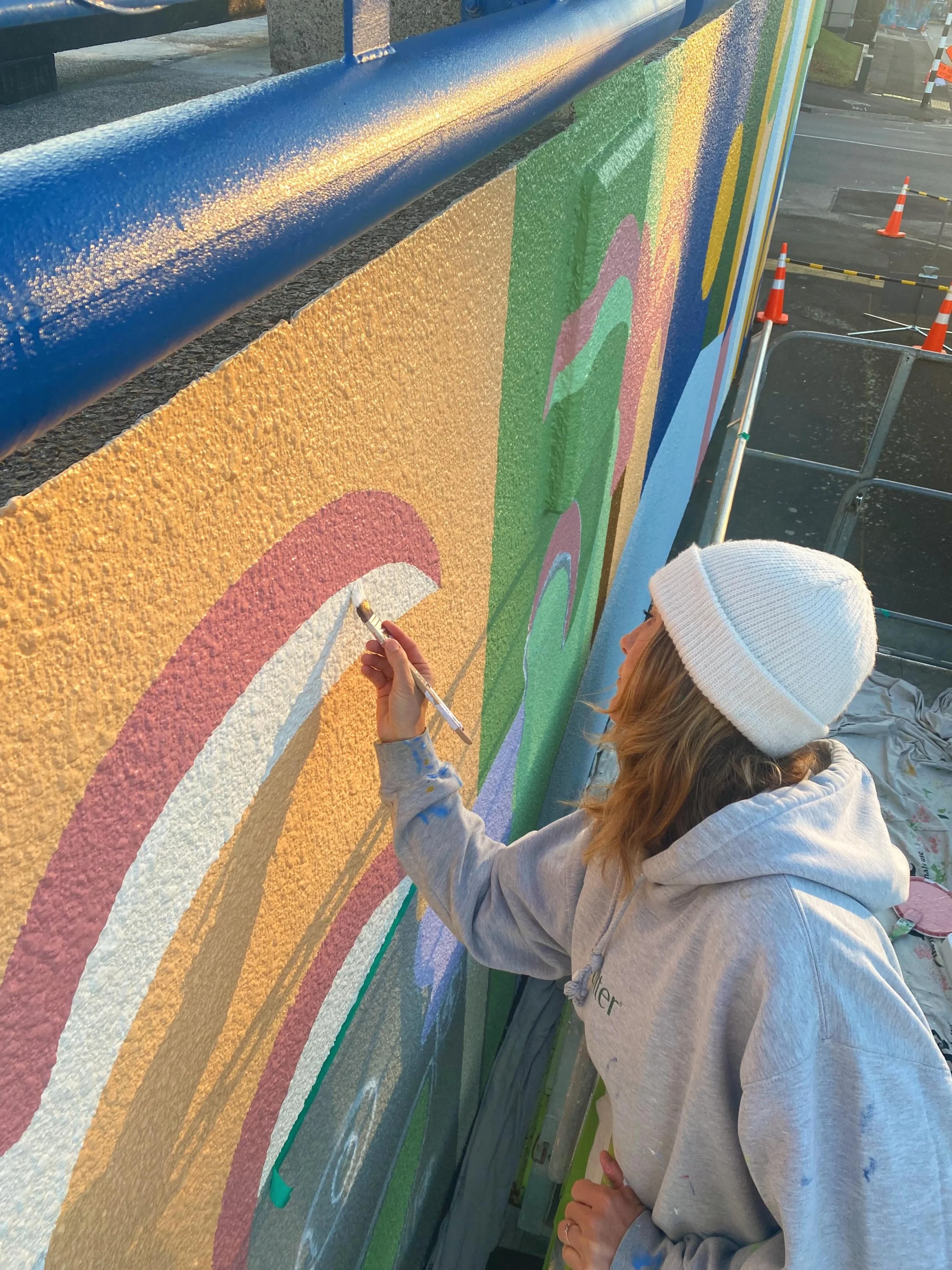This new mural is quite literally, a dream come true 🌈

4 years ago I decided that I wanted to create large scale murals, the only trouble was, I didn&rsquo;t like painting and hadn&rsquo;t painted since primary school 😅
All I knew was that, for so