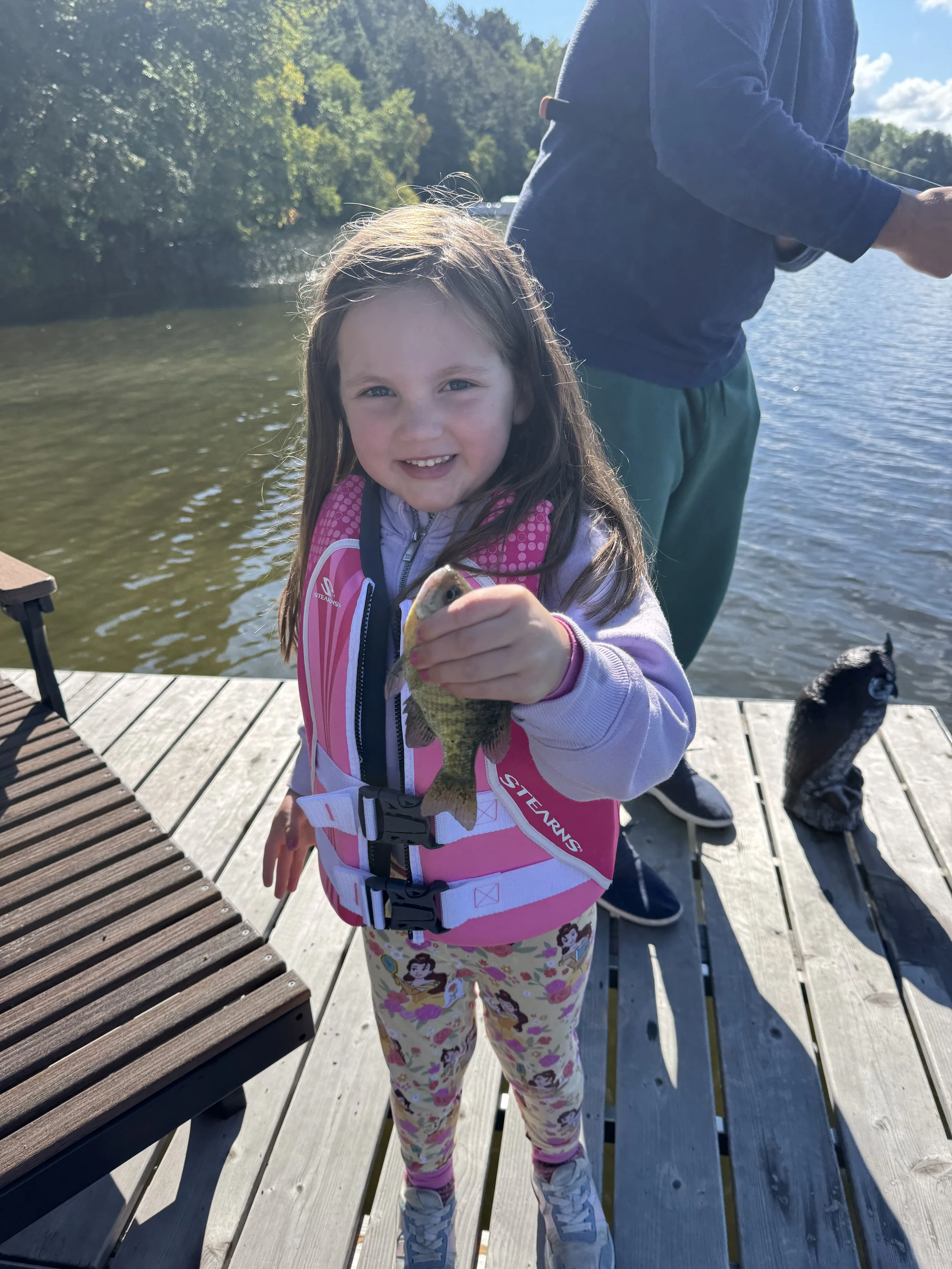 Emerson's First Fish