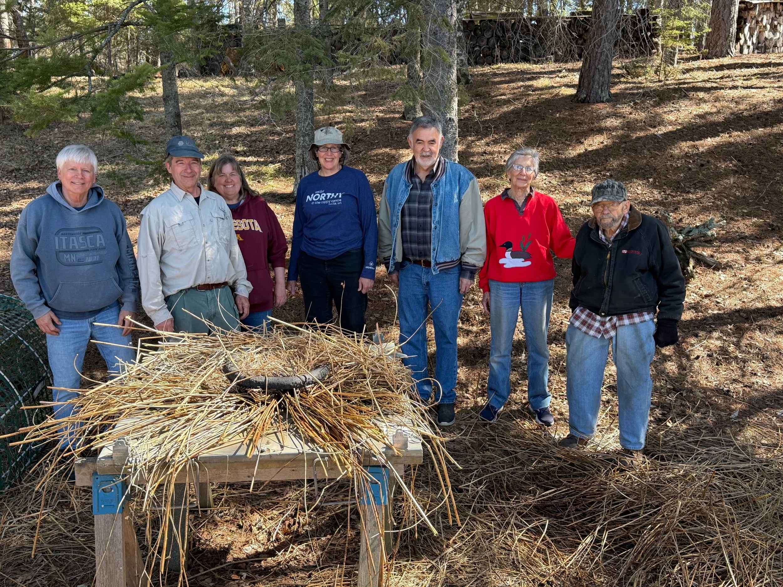 BMLA loon team building nests