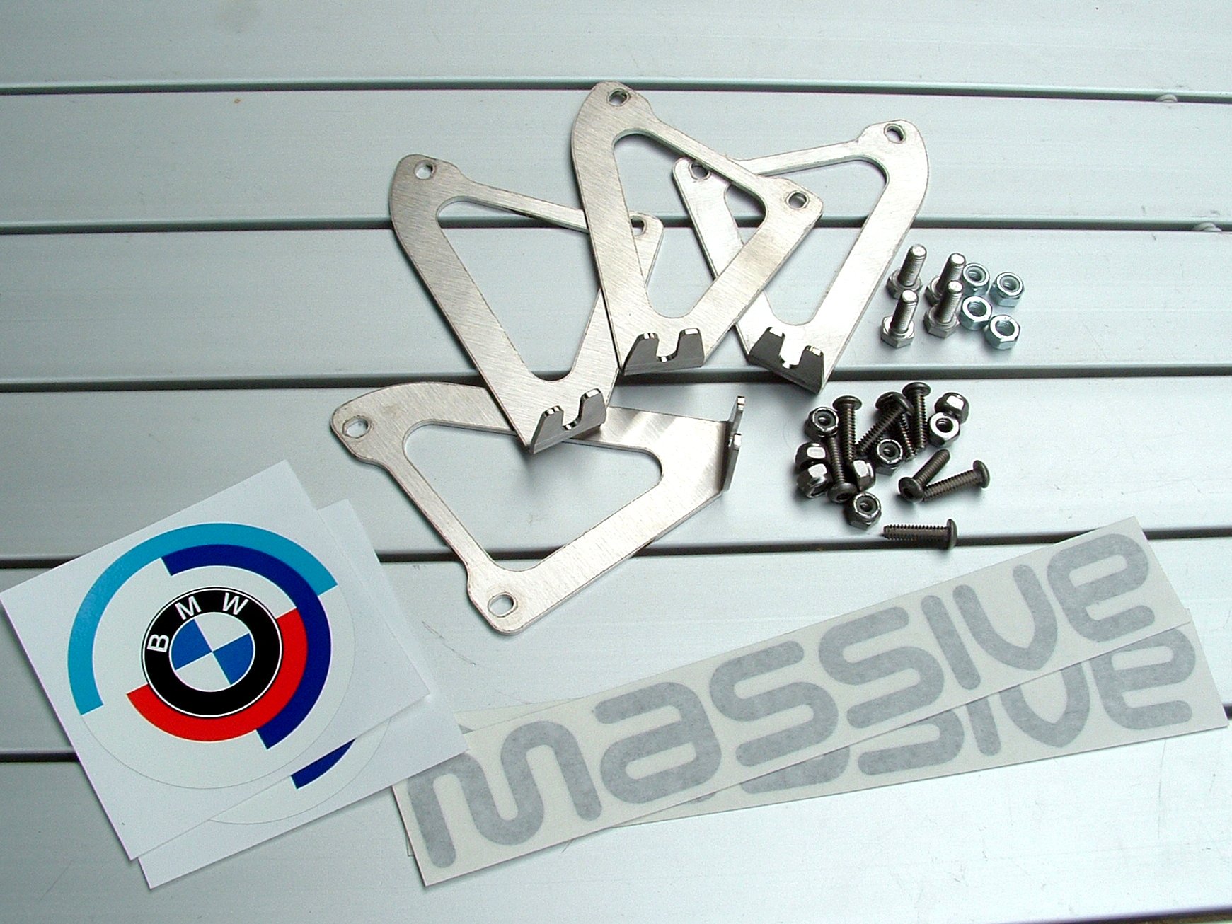 Spal fans radiator brackets