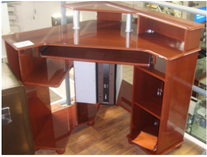 Mahogany Computer Desk - T1045