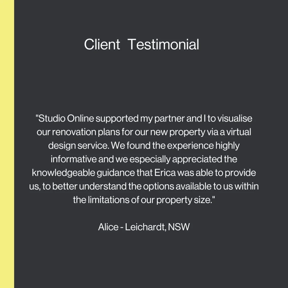 ✨Client Love ✨
There&rsquo;s nothing we love more than helping people unlock the full potential of their space. Sometimes all it takes is a fresh set of eyes and an expert perspective.
Our online sessions are designed to do exactly that. In just one 