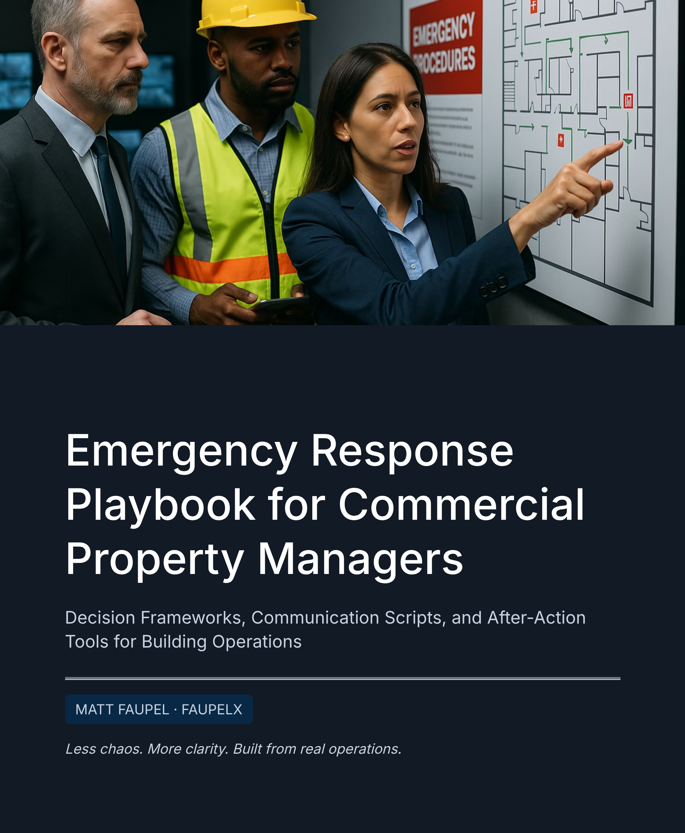 Emergency Response Playbook for Commercial Property Managers