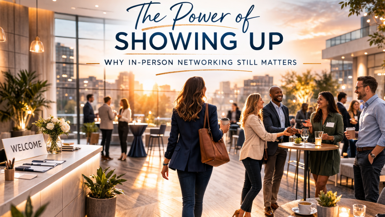 The Power of Showing Up: A Practical Guide to In-Person Networking